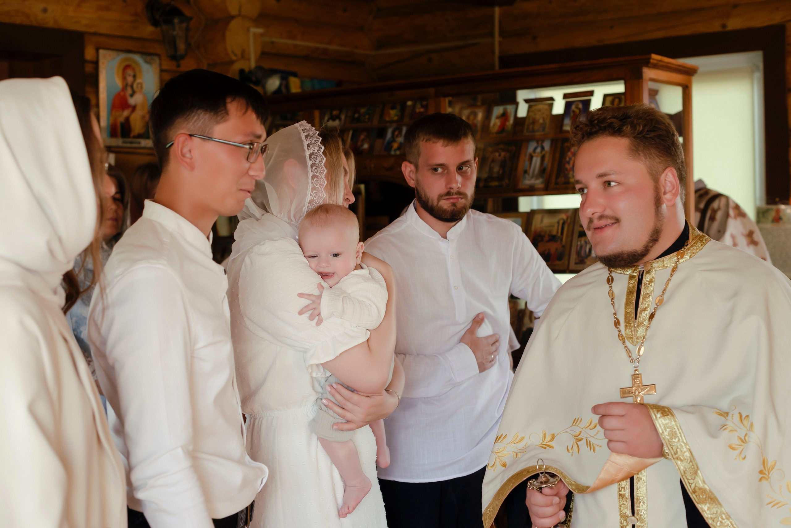 Таинство Крещения. Фотограф Дарья Семина