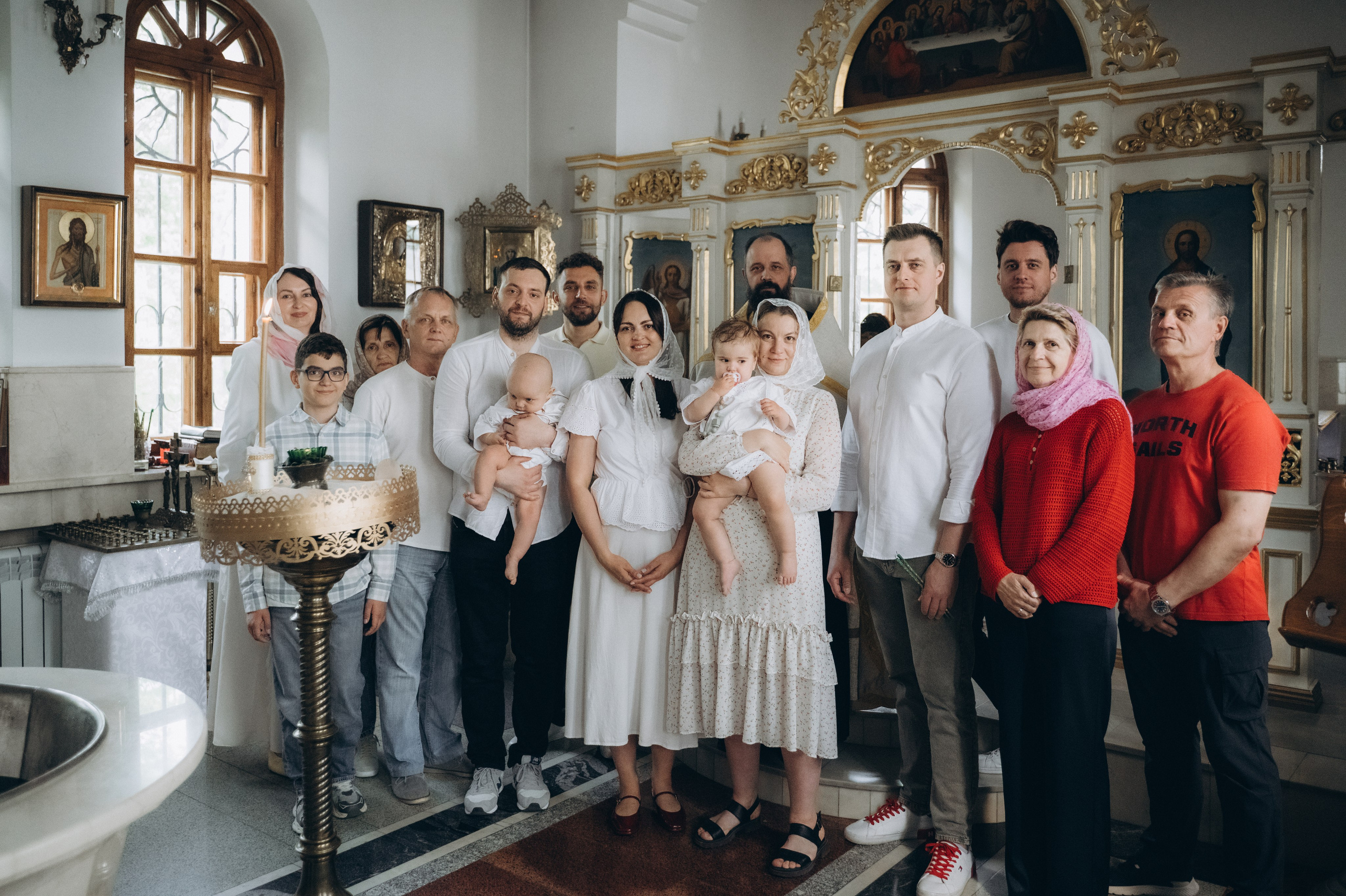 Крещение Мии и Льва. Семейный фотограф в Минске Дарья Дреко