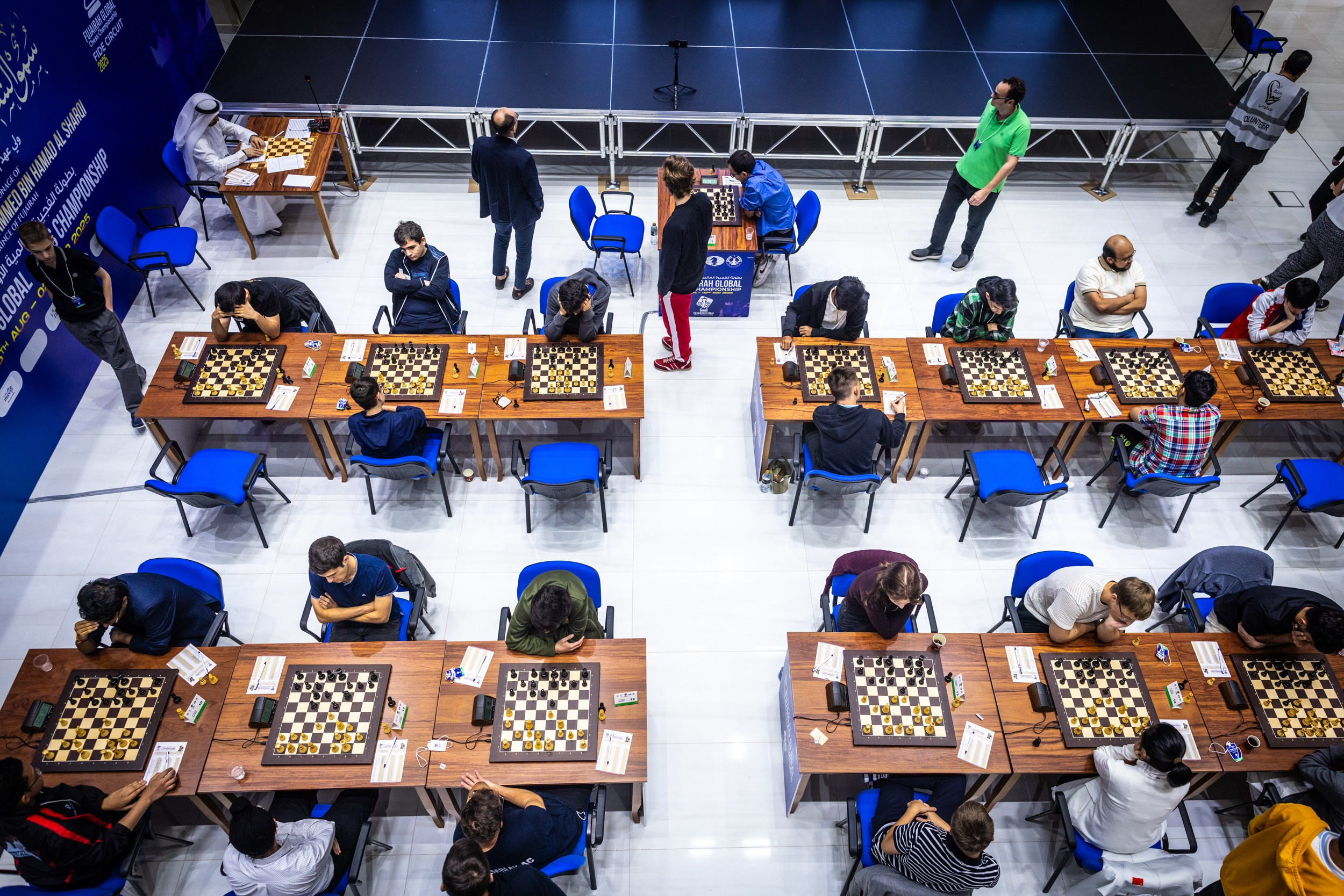 2025.08.27 1st. FUJAIRAH GLOBAL Chess Championship — Round4. Фотограф Анна Штурман (репортажная съёмка любых событий и мероприятий) Anna Shtourman photographer