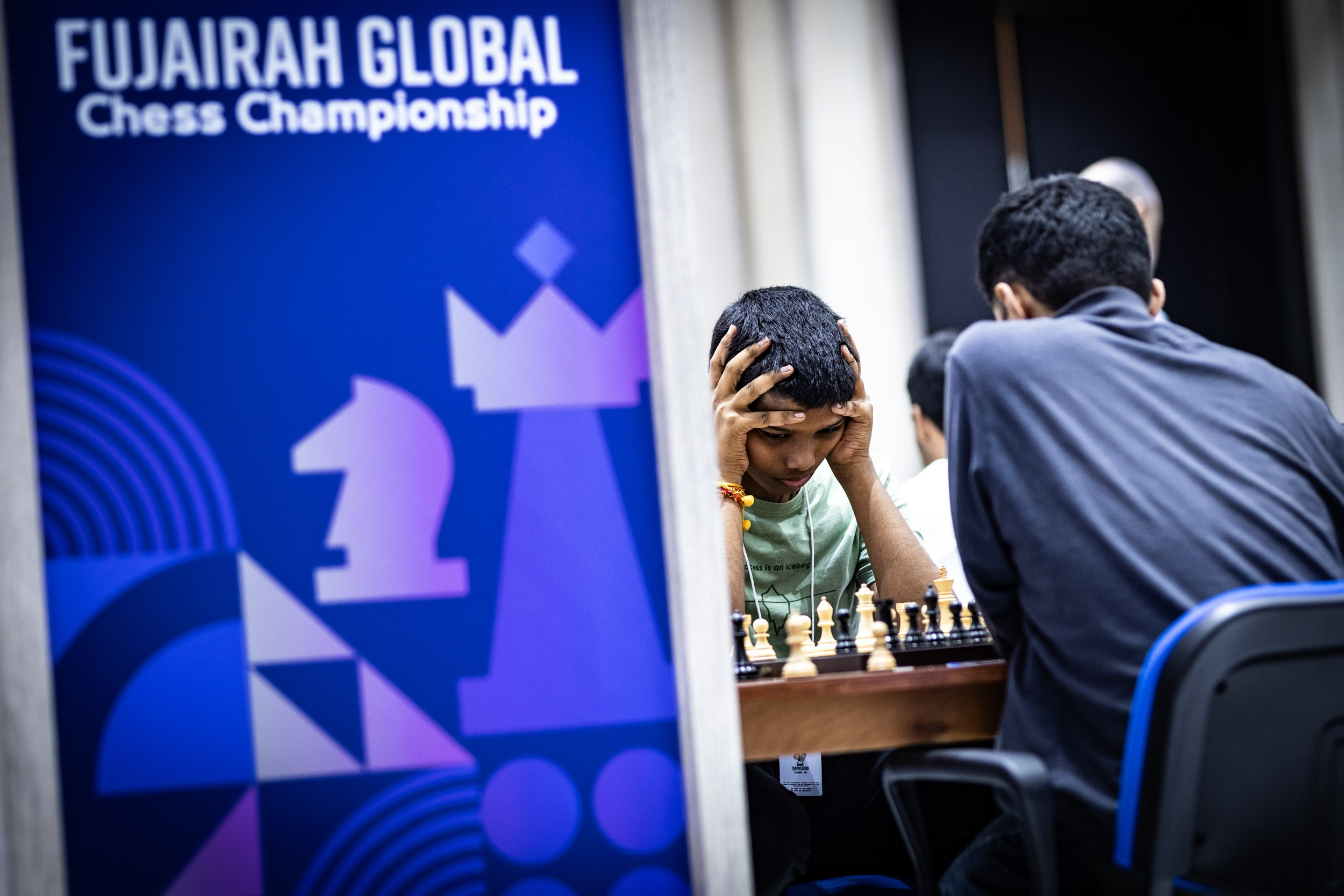 2025.08.31 1st. FUJAIRAH GLOBAL Chess Championship — Round8. Фотограф Анна Штурман (репортажная съёмка любых событий и мероприятий) Anna Shtourman photographer