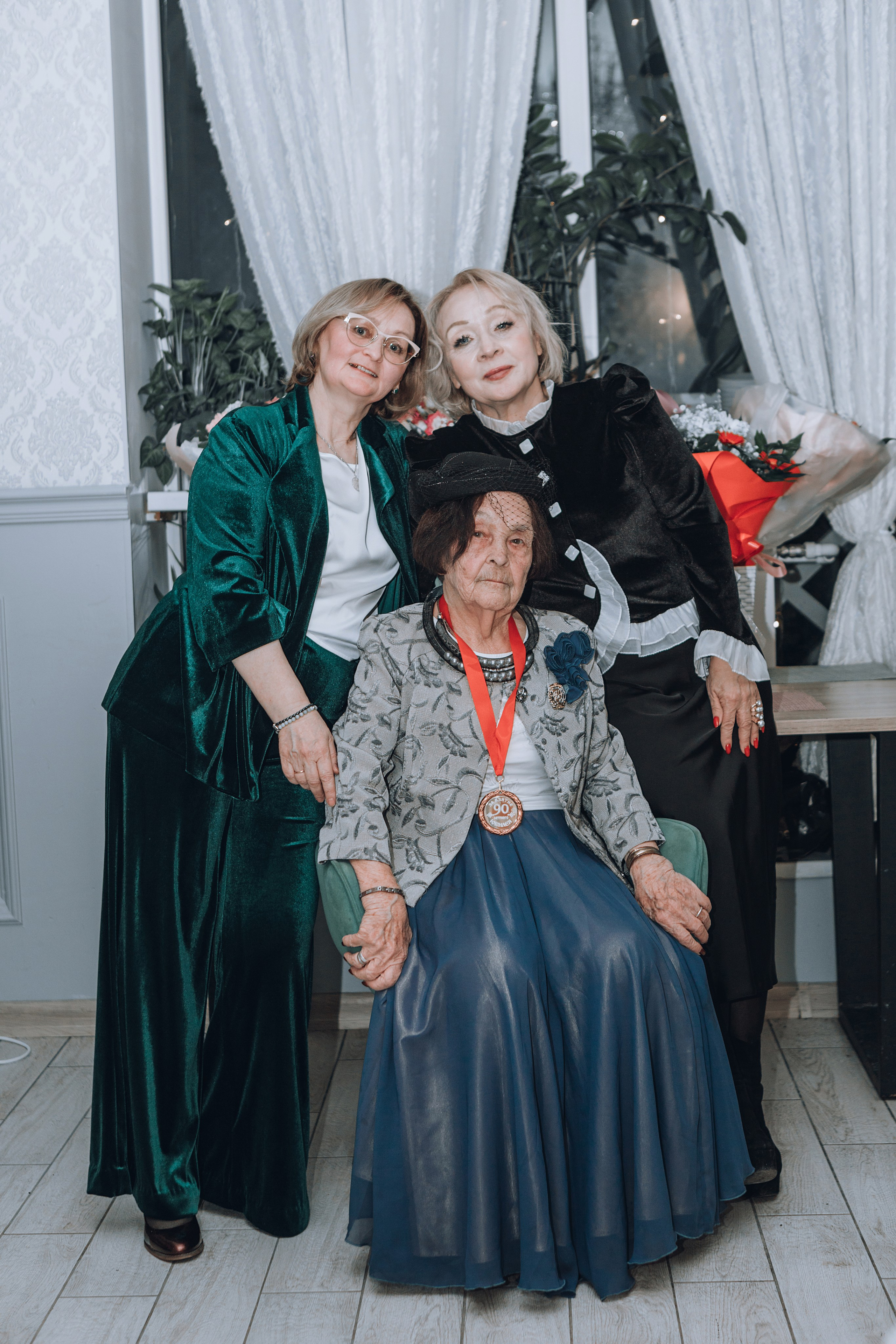 90-летний юбилей Сары Вагаповны. Фотограф в Санкт — Петербурге Анна Конофало