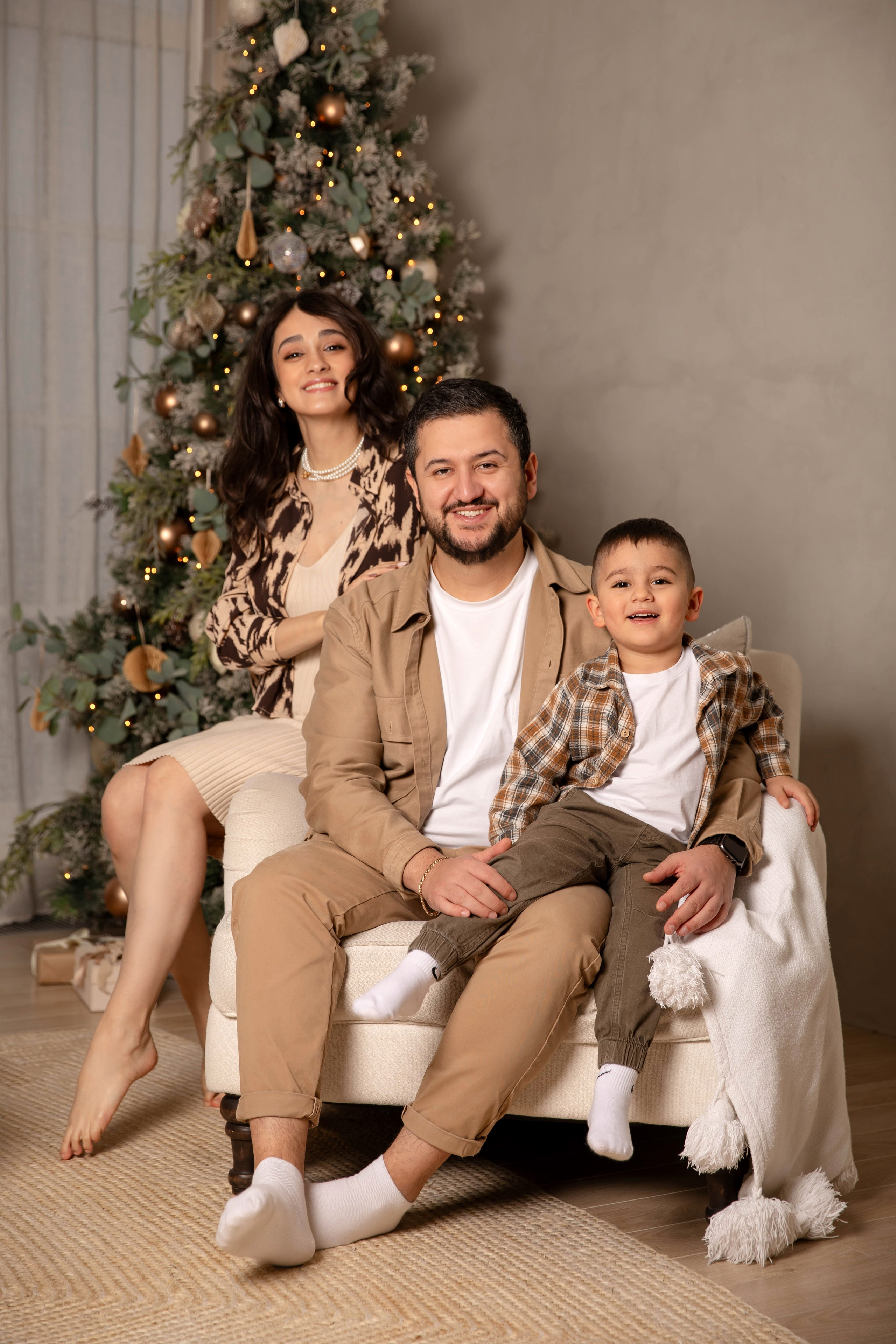 В Новый год вчетвером. Свадебный и семейный фотограф в Санкт- Петербурге Гугучкина Полина