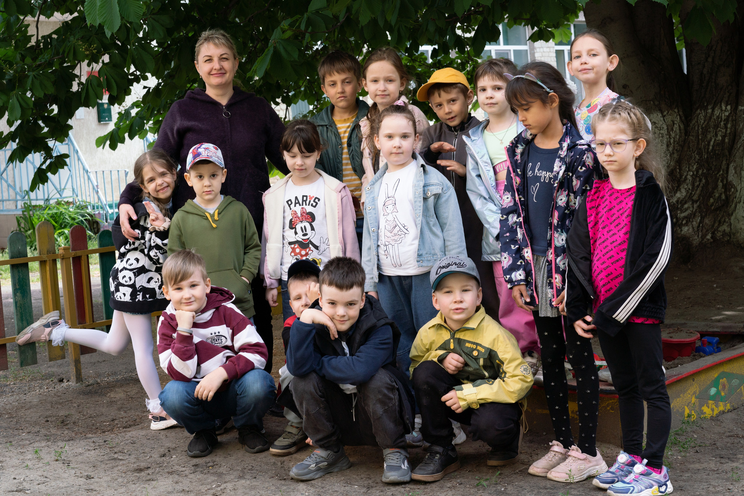 Детский сад, прогулка. Фотограф Шунова Саша