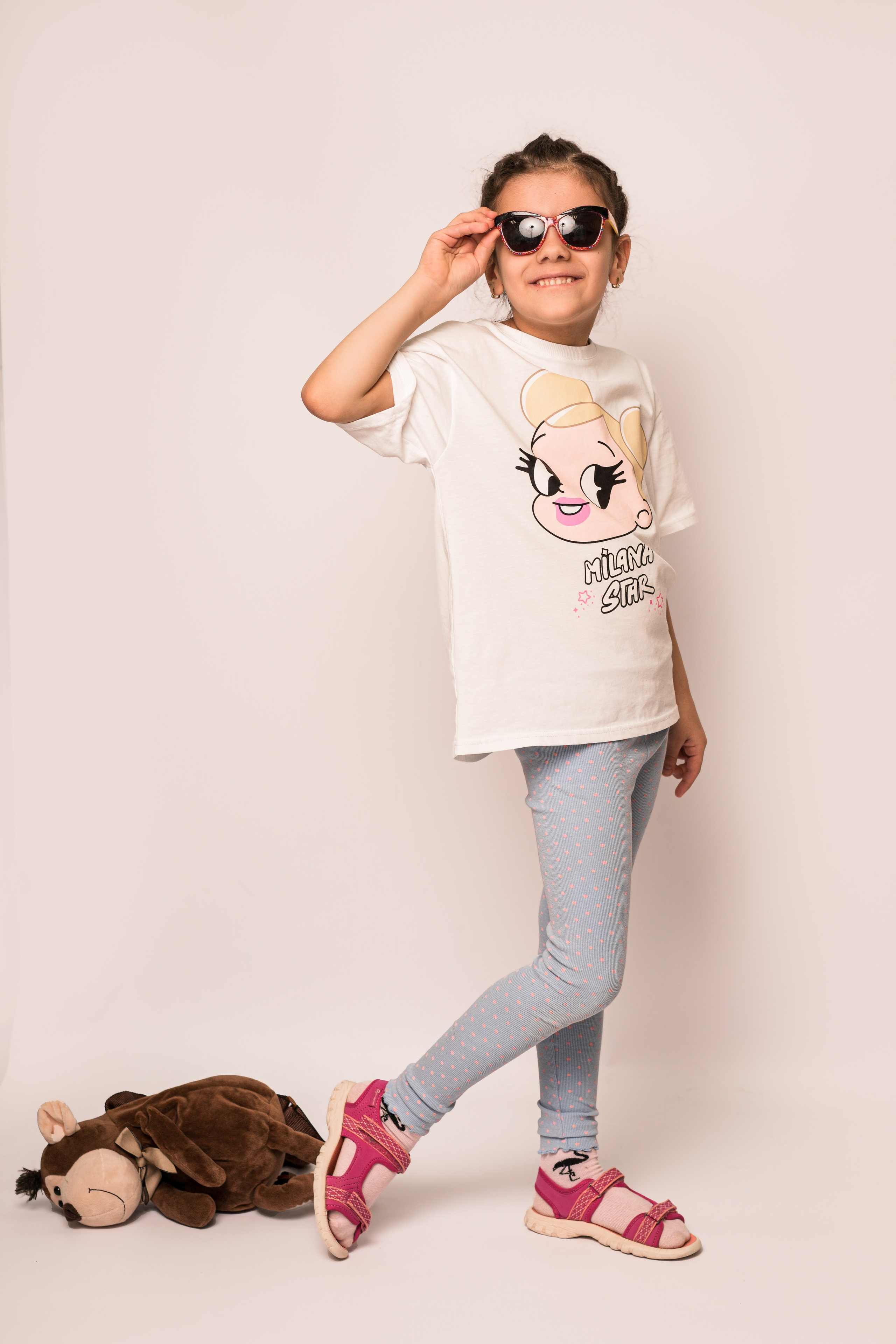 Детский сад, портреты белый фон. Фотограф Шунова Саша