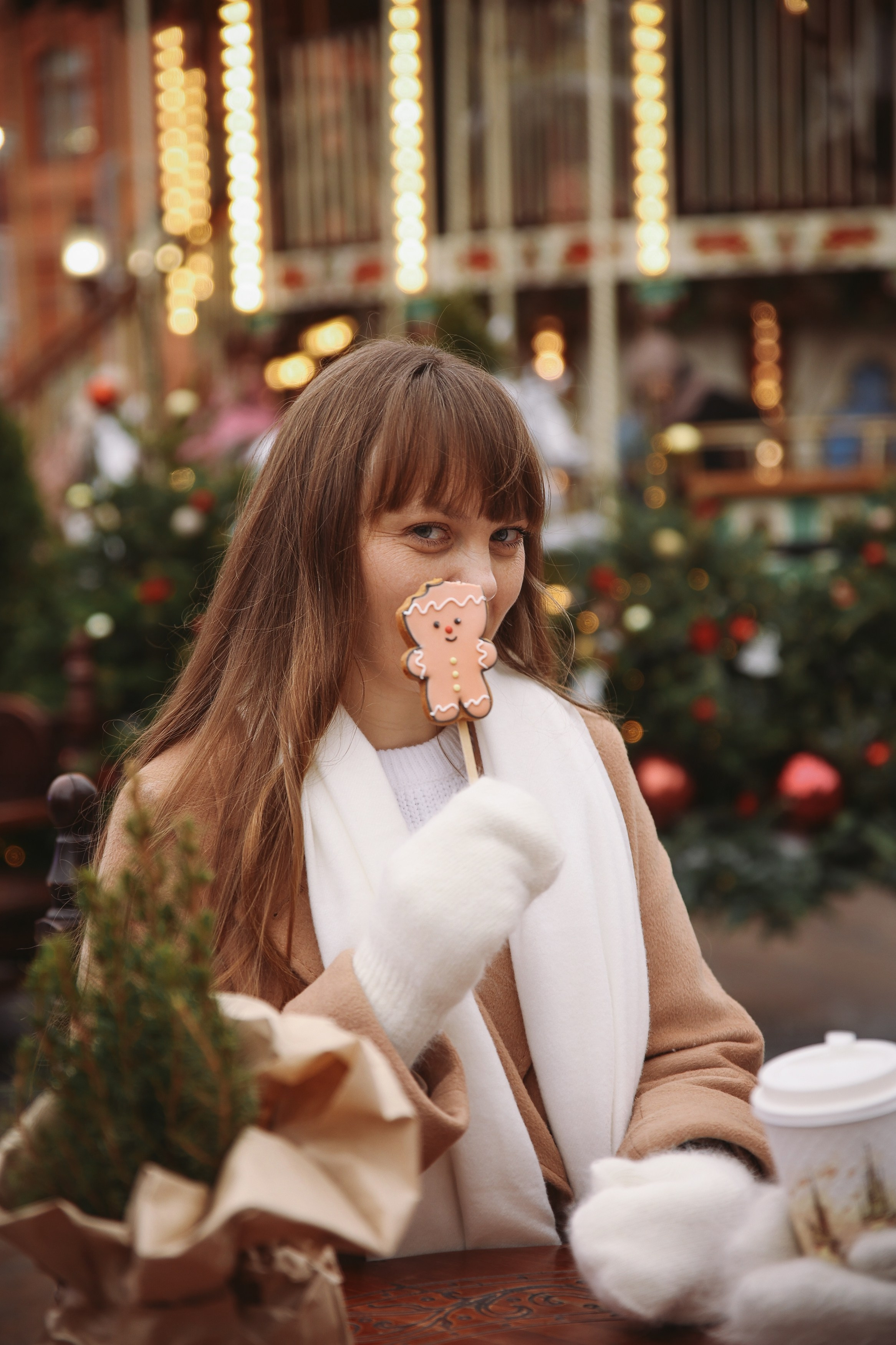 Гум ярмарка прогулка по новогодней Москве фотосессия на гум ярмарке. Фотограф Владимир Москва