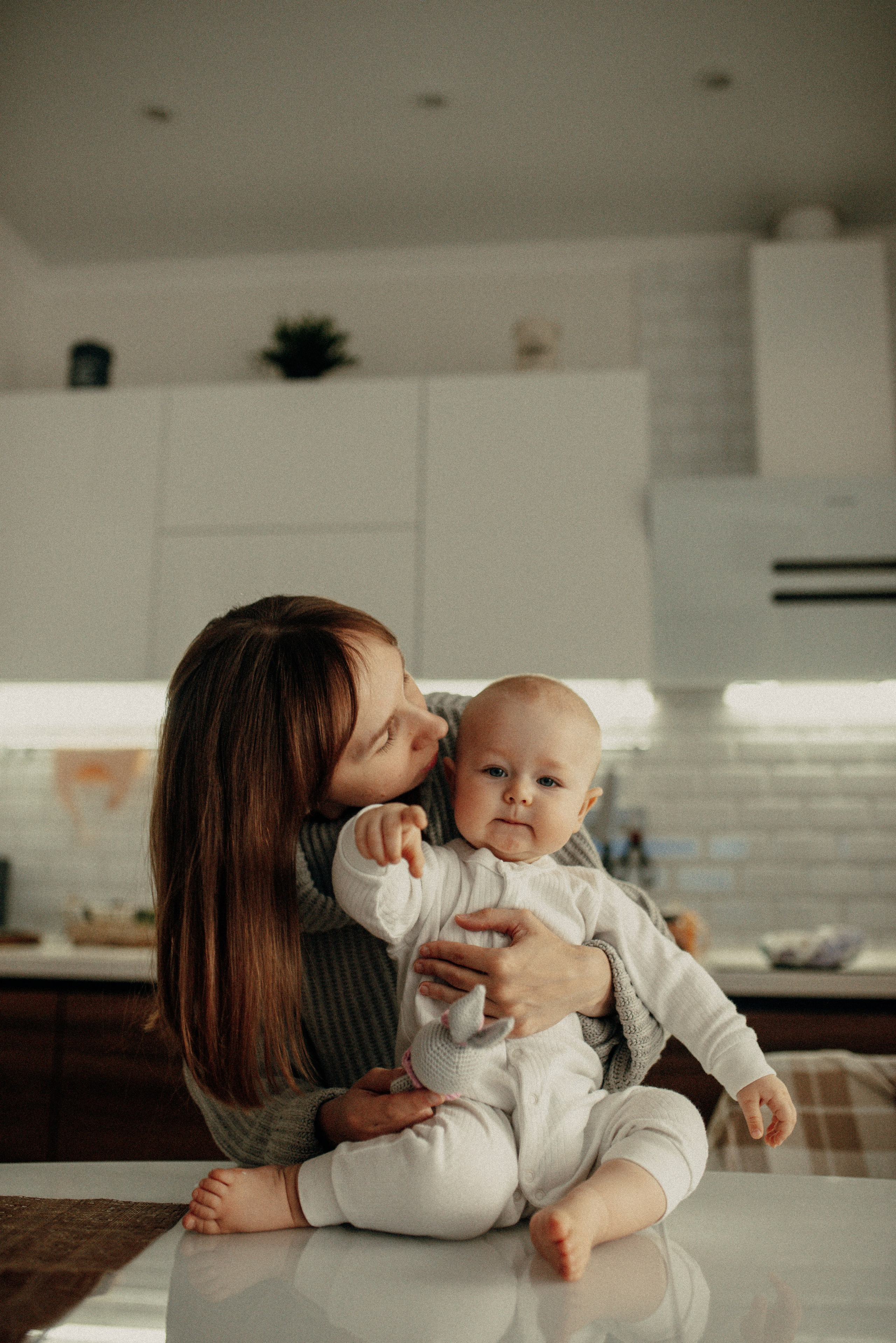 Домашняя семейная история: Василисе 10 месяцев. Семейная фотосессия Бутово Москва фотограф Алина Морщагина