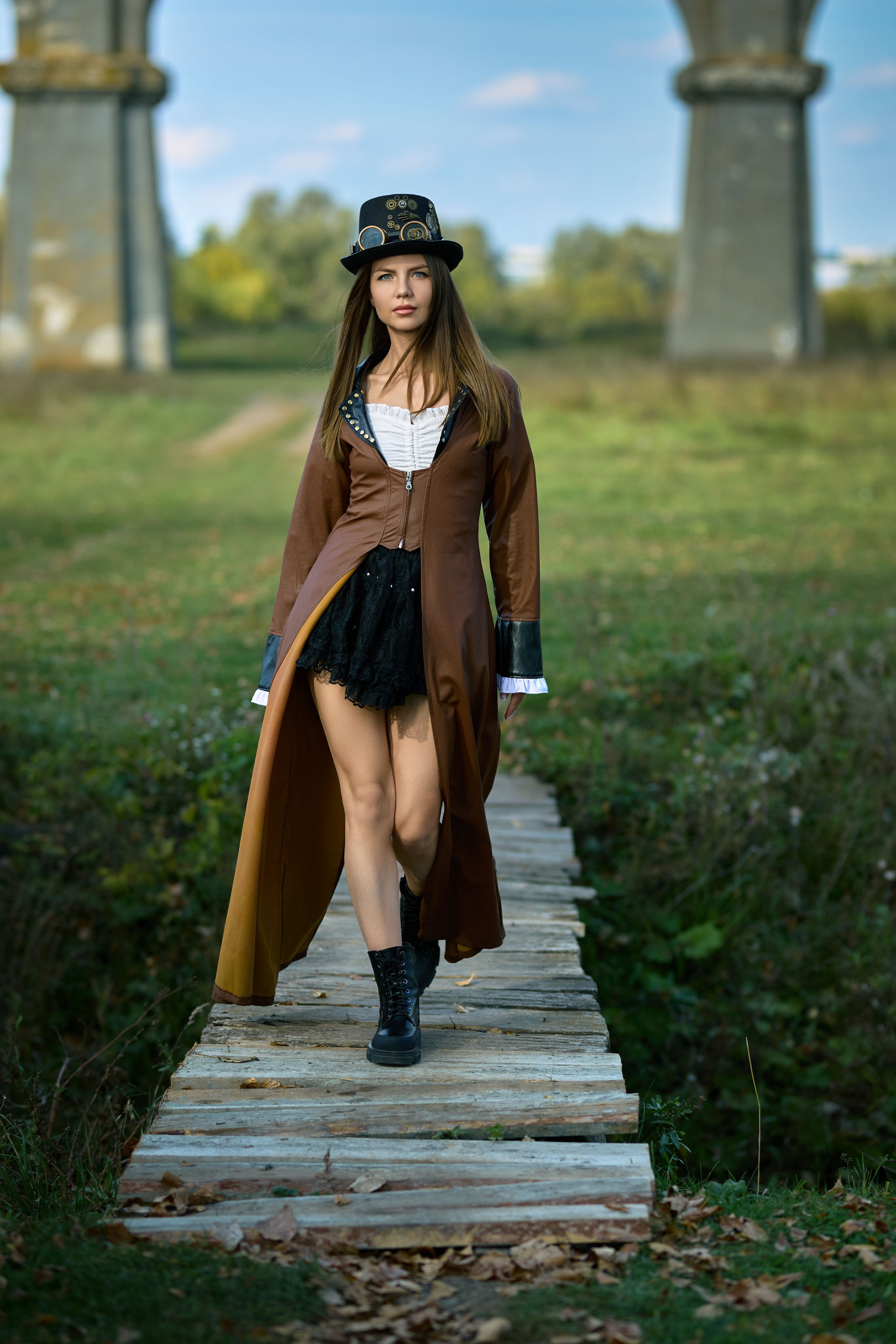 тематическая фотосессия чебоксары стимпанк мокринский мост 