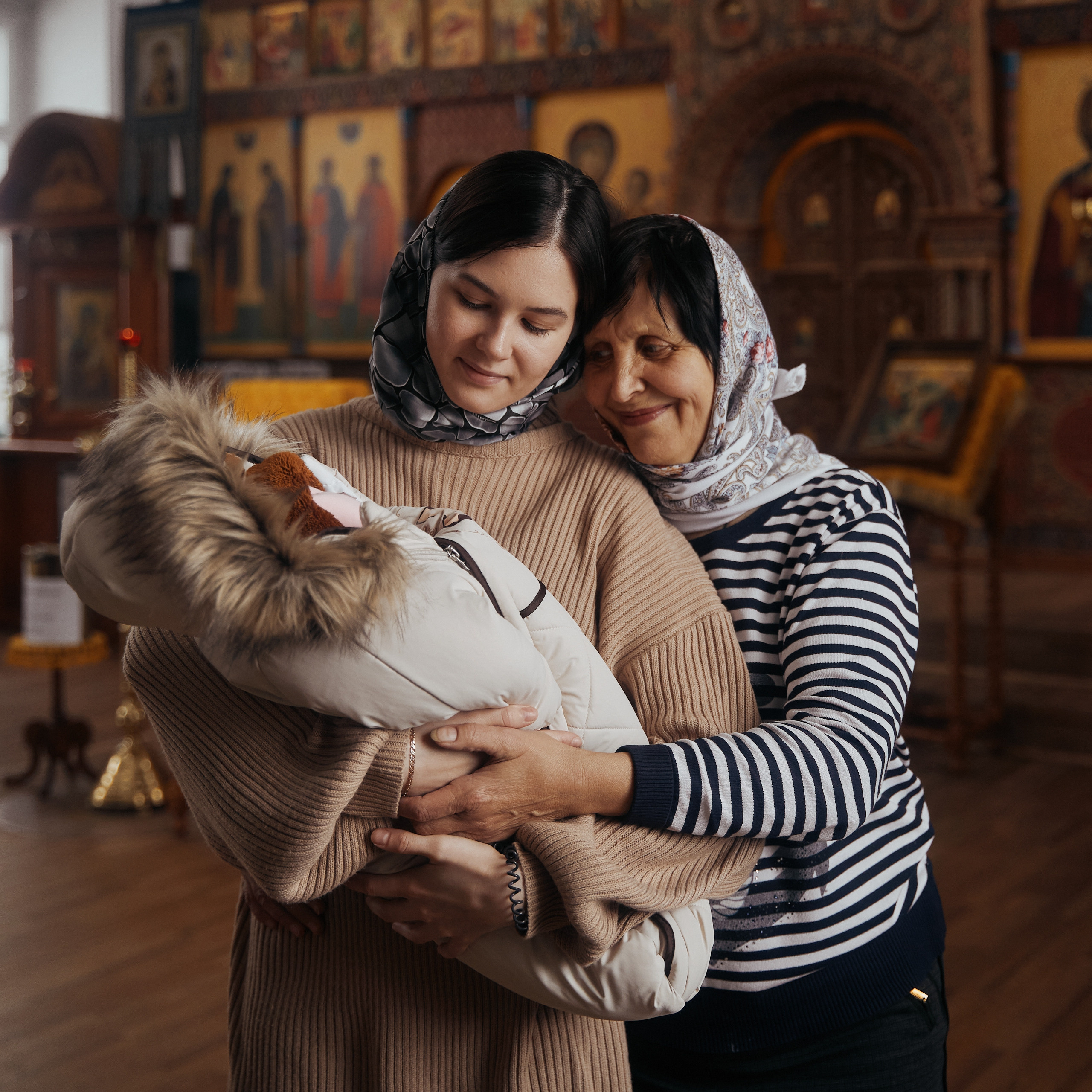 Крещение Пелагеи | Фотограф на крестины в Торжке. Павленко Дмитрий фотограф и видеограф в Торжке