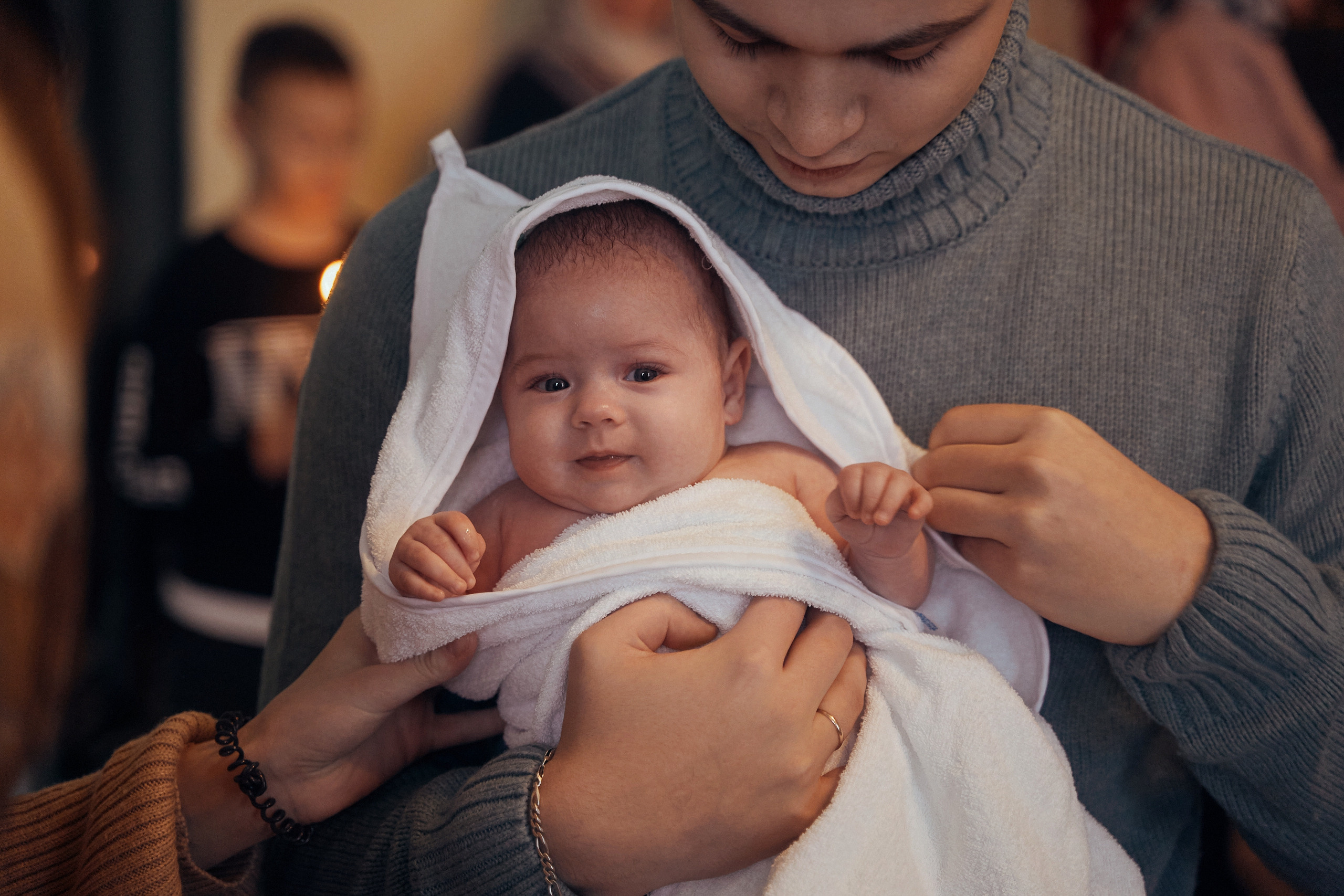 Крещение Пелагеи | Фотограф на крестины в Торжке. Павленко Дмитрий фотограф и видеограф в Торжке
