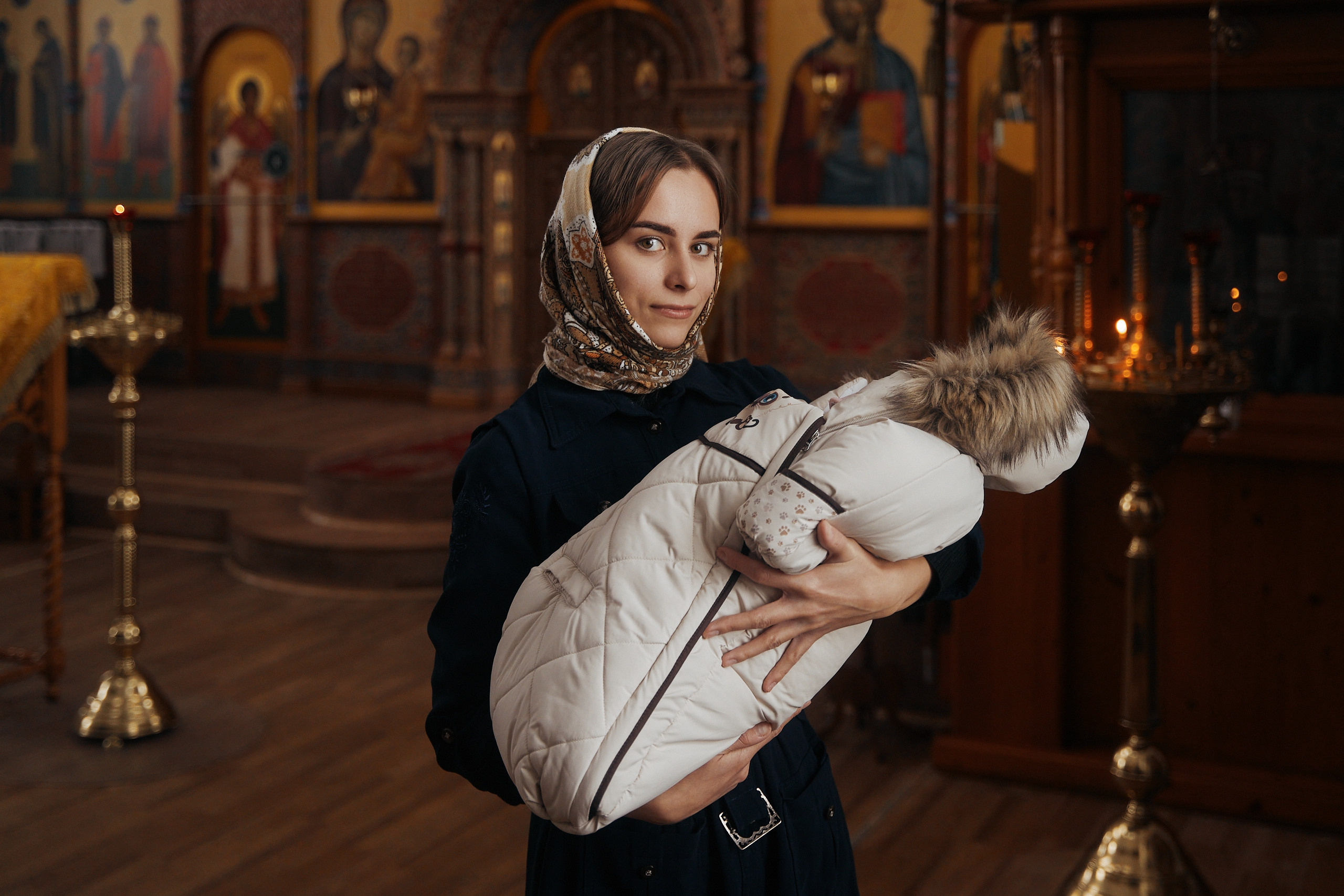 Крещение Пелагеи | Фотограф на крестины в Торжке. Павленко Дмитрий фотограф и видеограф в Торжке