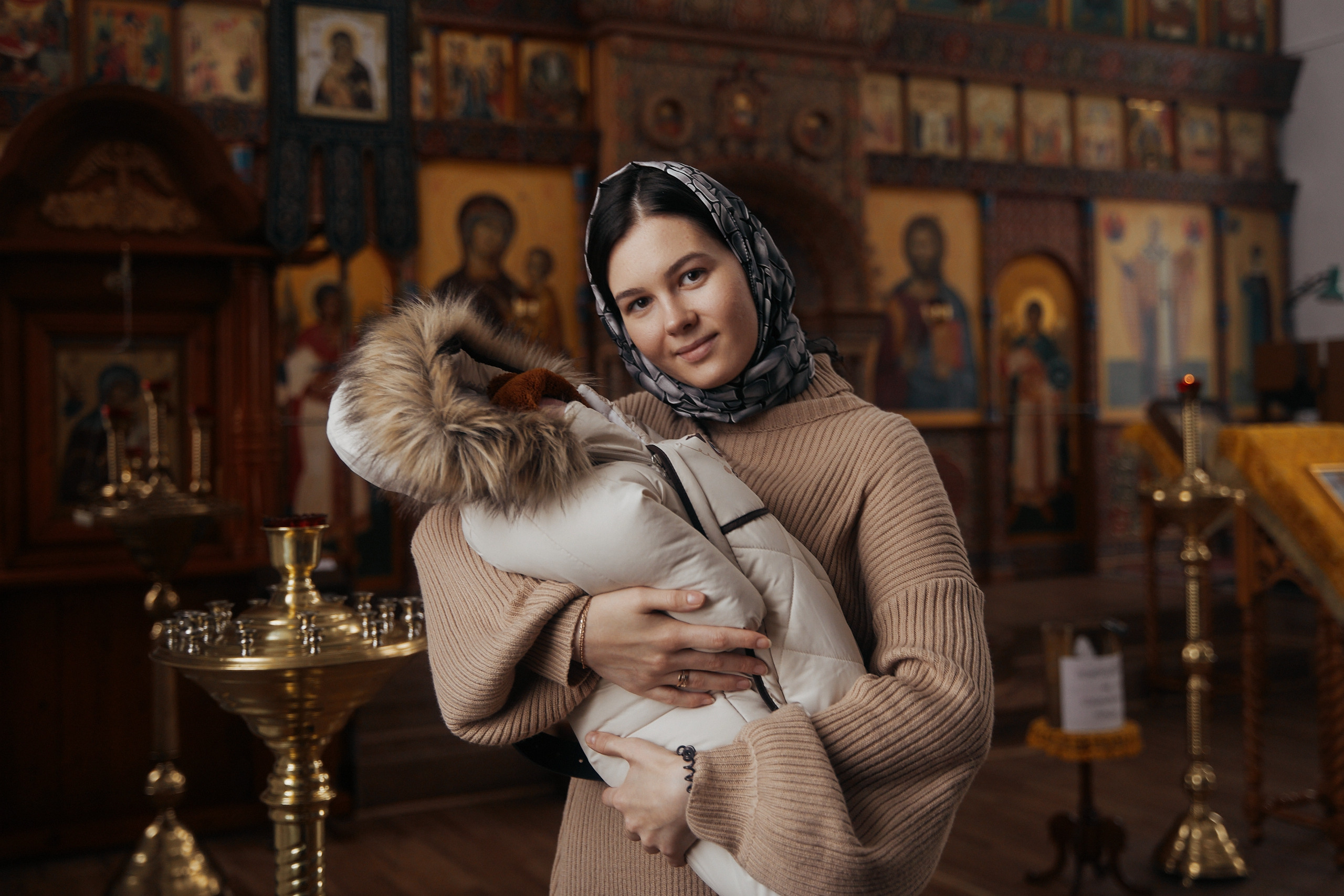 Крещение Пелагеи | Фотограф на крестины в Торжке. Павленко Дмитрий фотограф и видеограф в Торжке