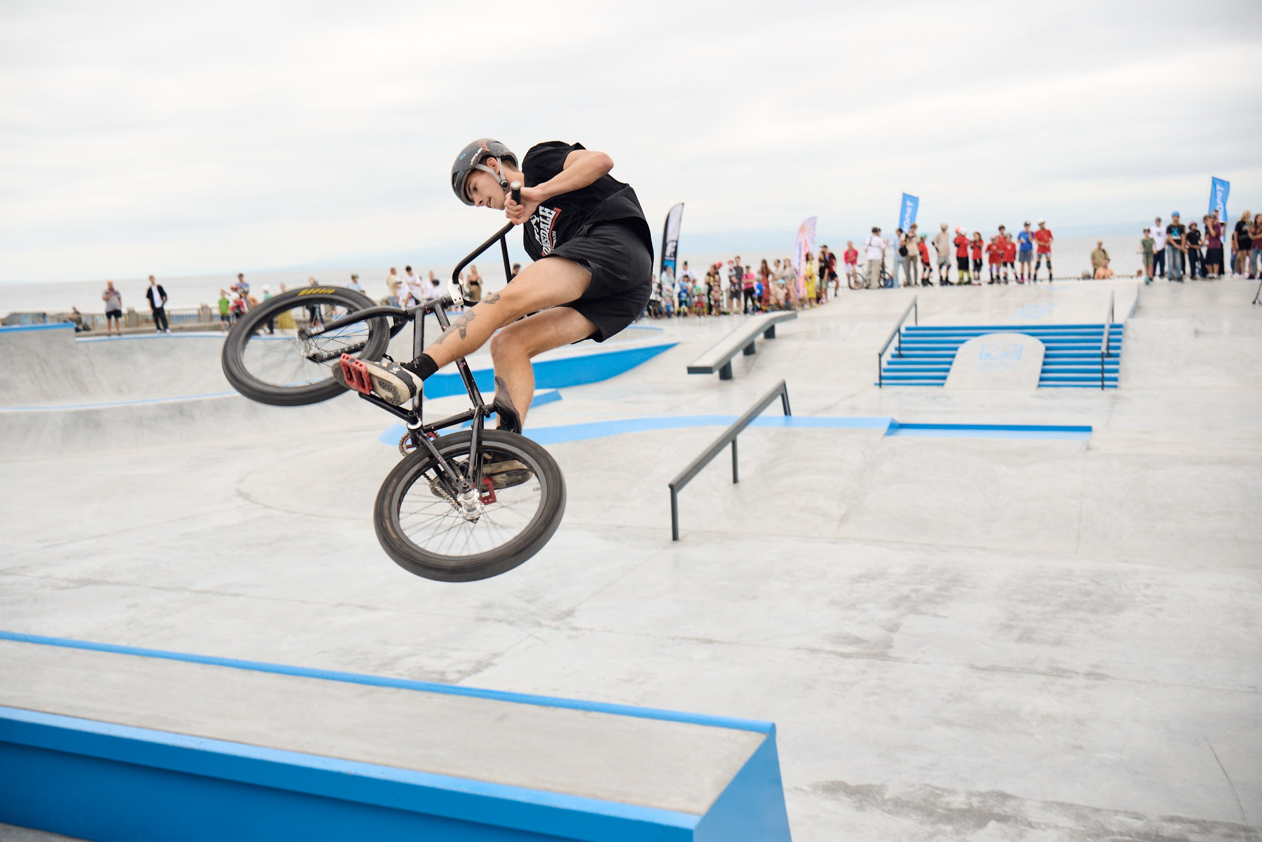 Открытие скейт парка. Профессиональный репортажный фотограф Инесса Иминова