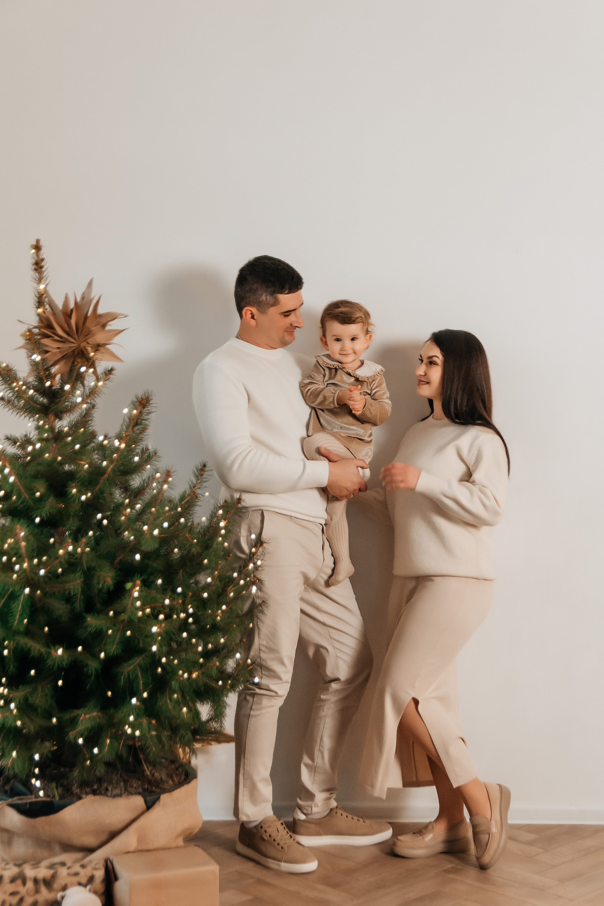 Семейная новогодняя фотосессия Татьяны. Семейный и детский фотограф Кущ Наташа