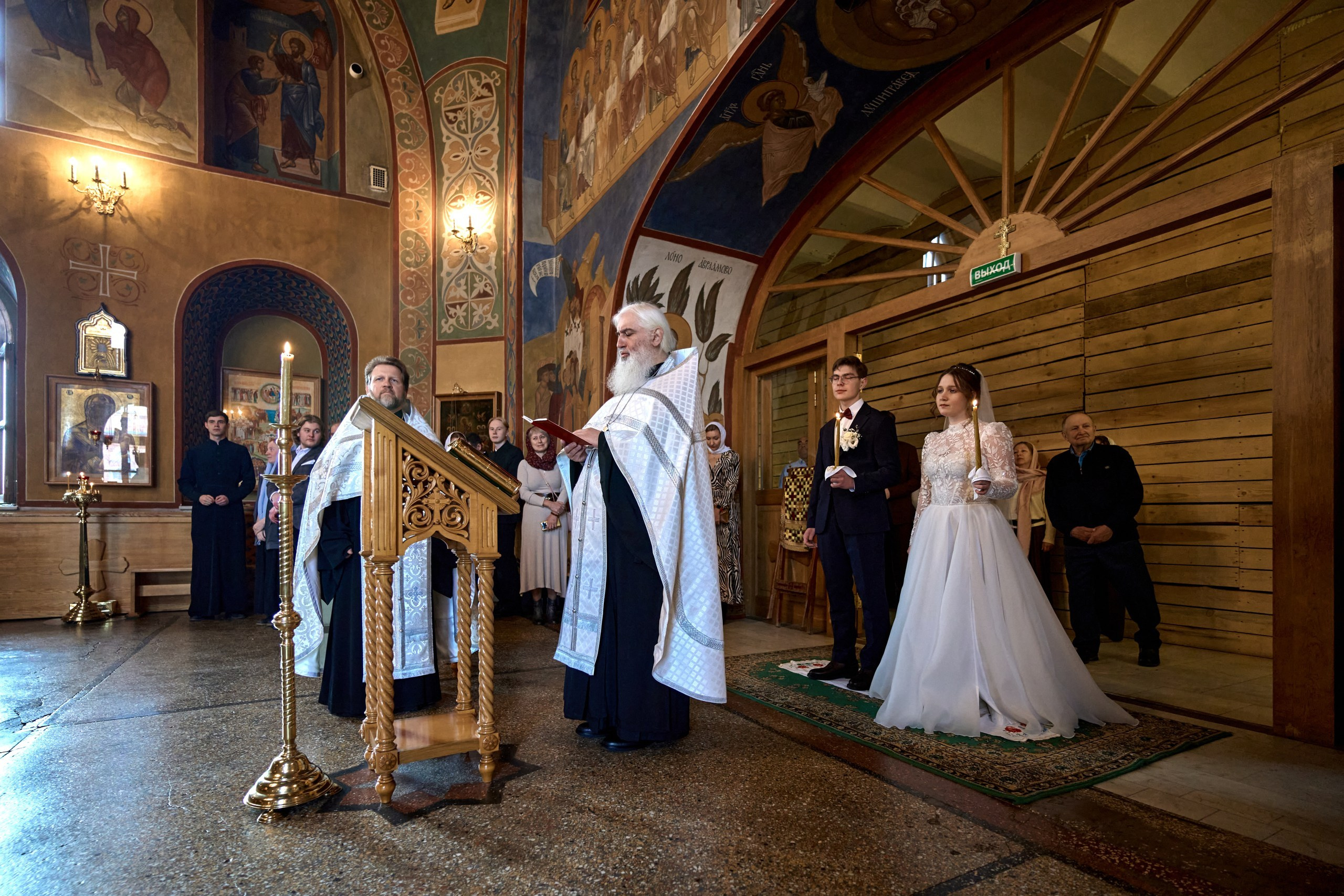 Венчание. Свадебный Семейный и детский фотограф из Москвы Виталий Мишутин