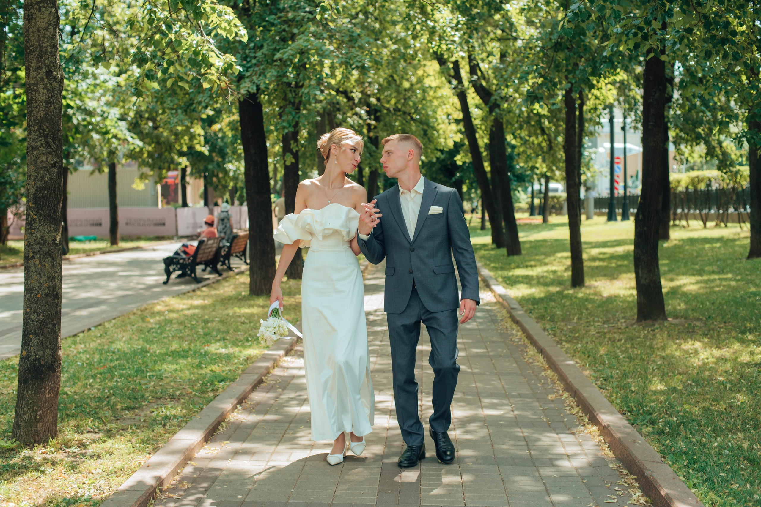 Настя и Алексей. Фотограф Алла Елисеева