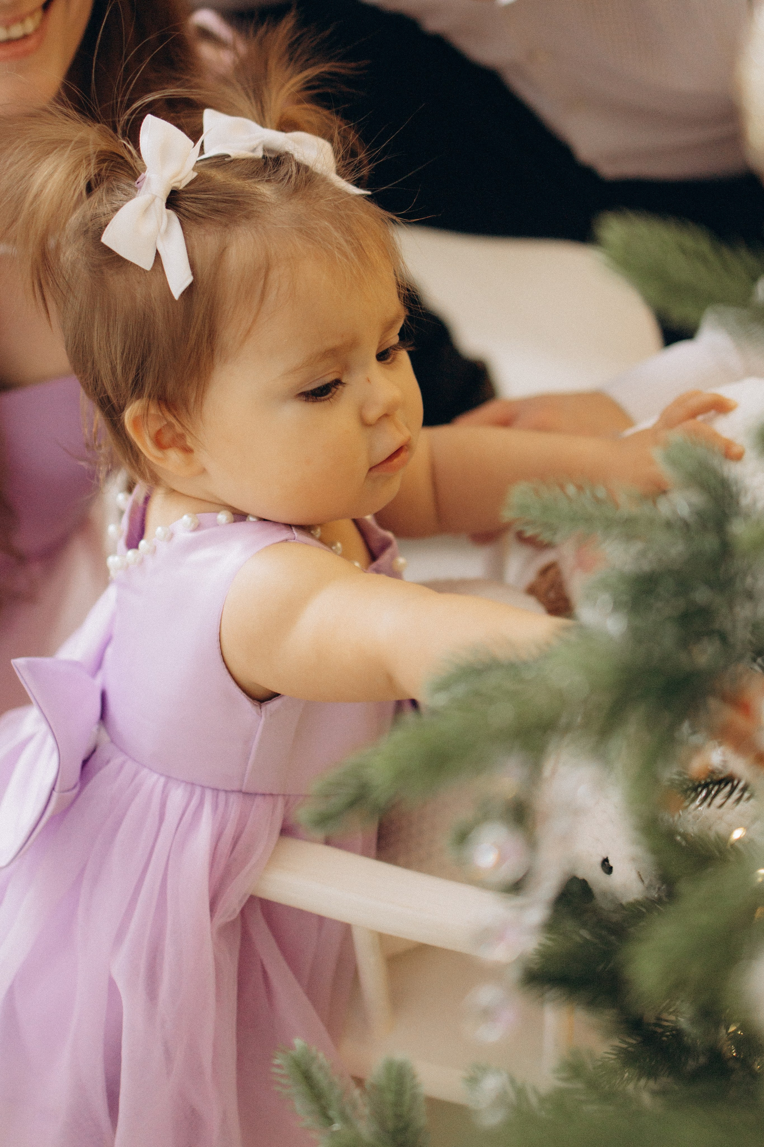 Новый год маленькой Анечки. Семейный фотограф в Москве Анастасия Шалда