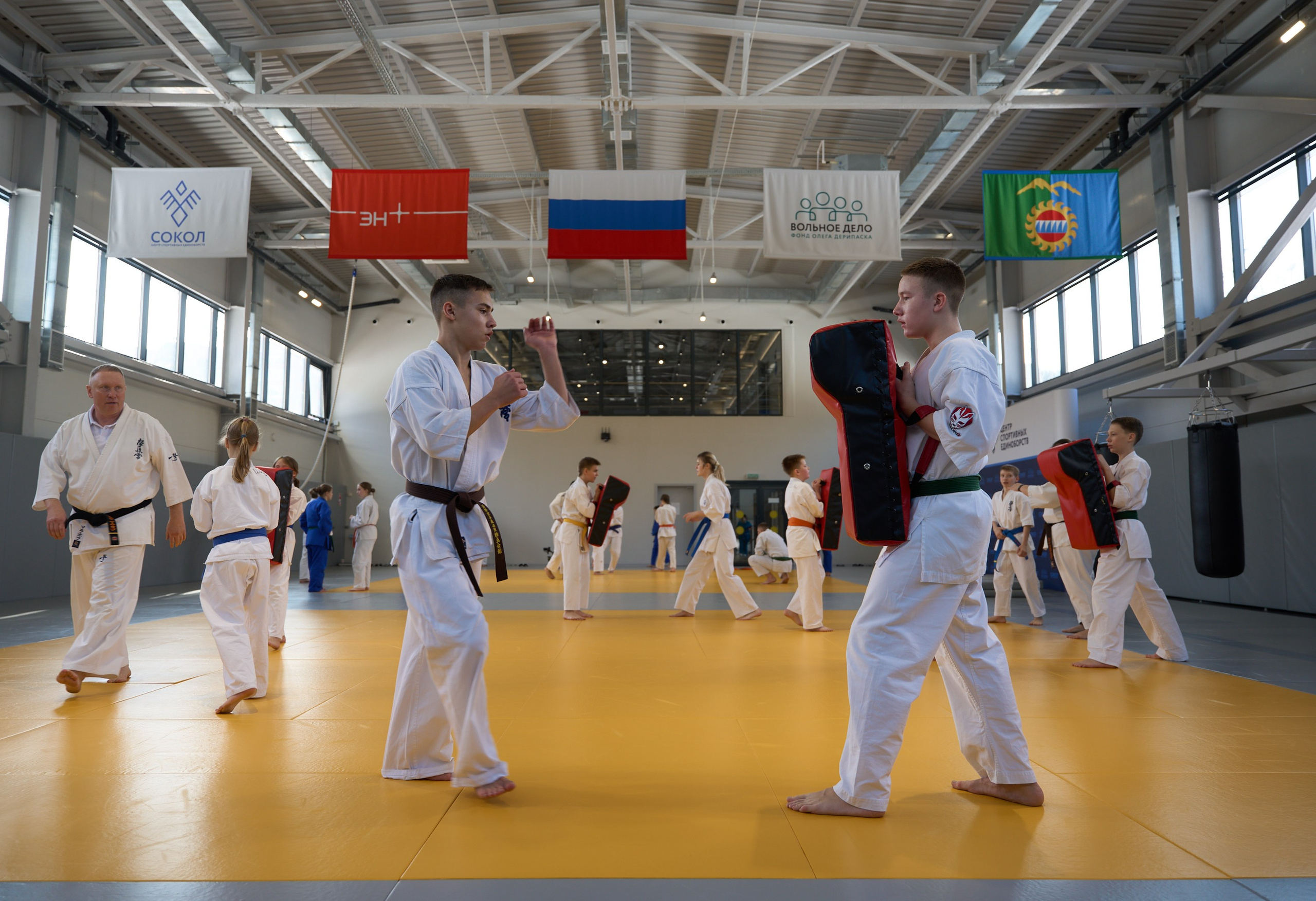 Открытие центров спортивных единоборств «Сокол» Красноярск/Дивногорск. Александр Сазонов Красноярск