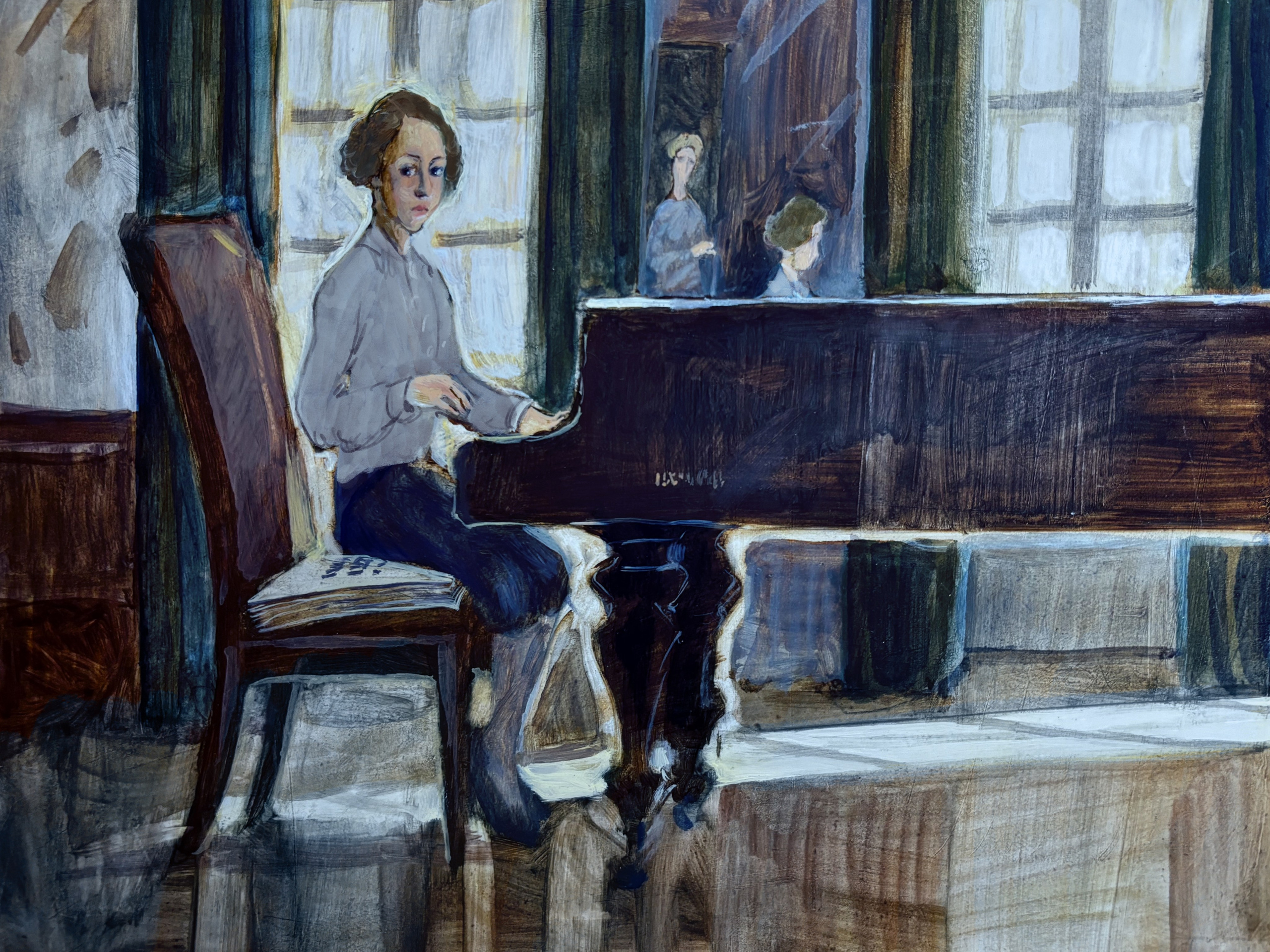 Шопен. Художник Анна Хопта