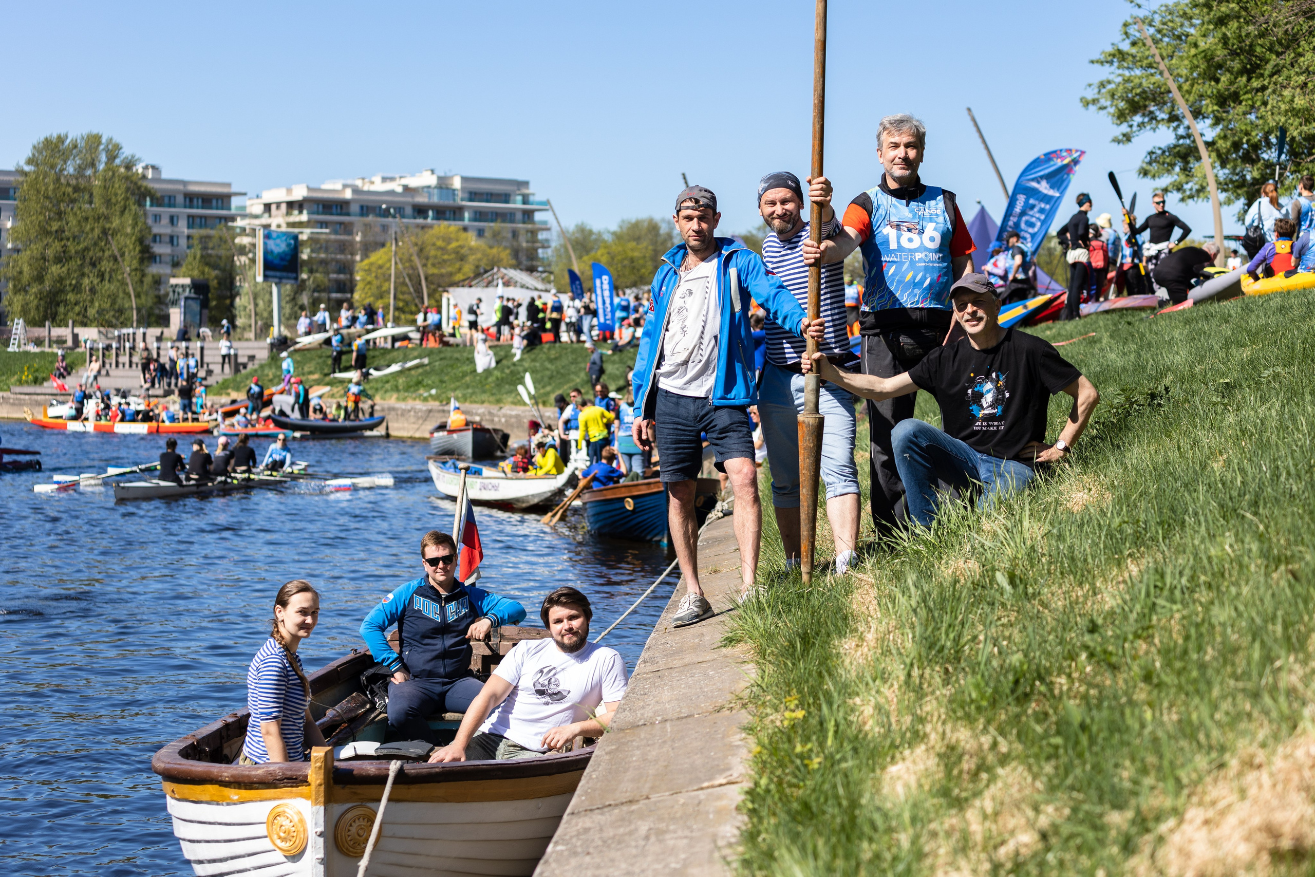Открытие гребного сезона на р. Карповка. Фотограф в Санкт-Петербурге