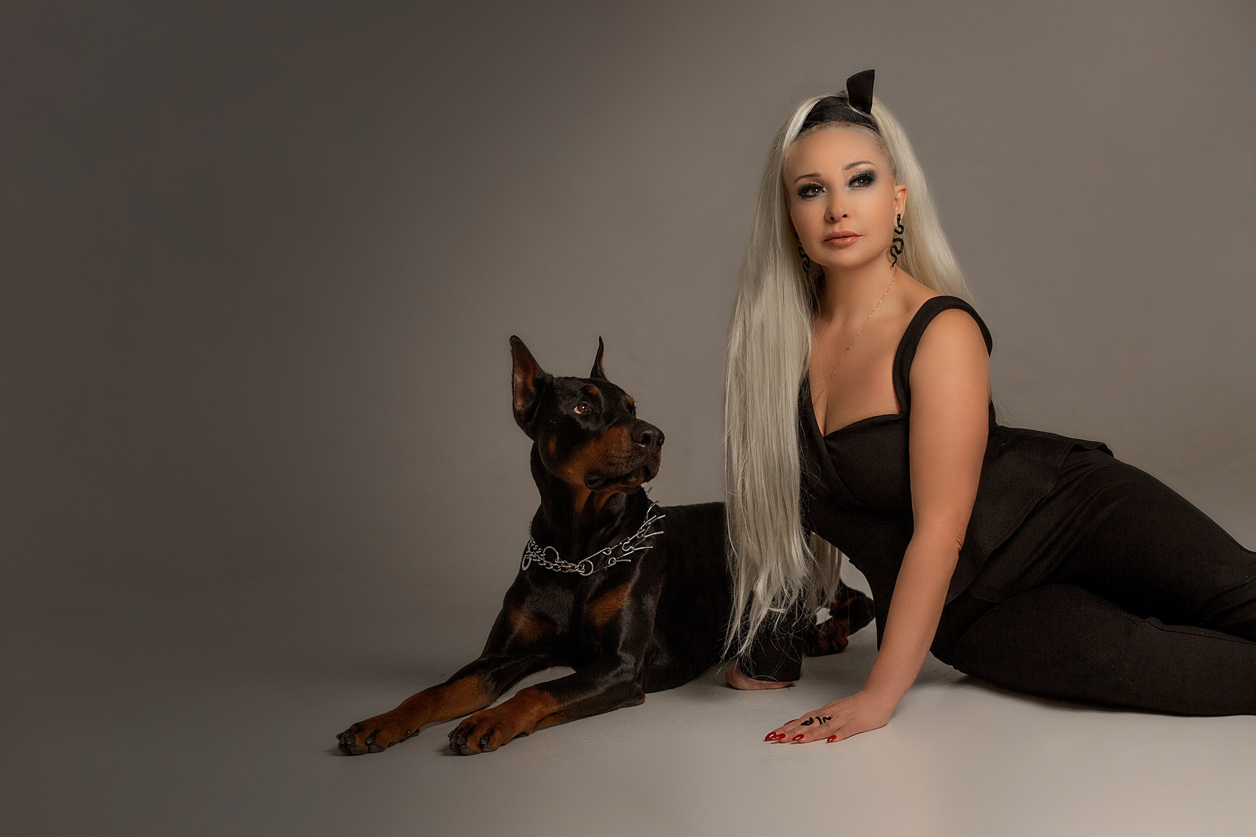 Олена и Декстер. Фотосессия с лошадьми в Нижнем Новгороде