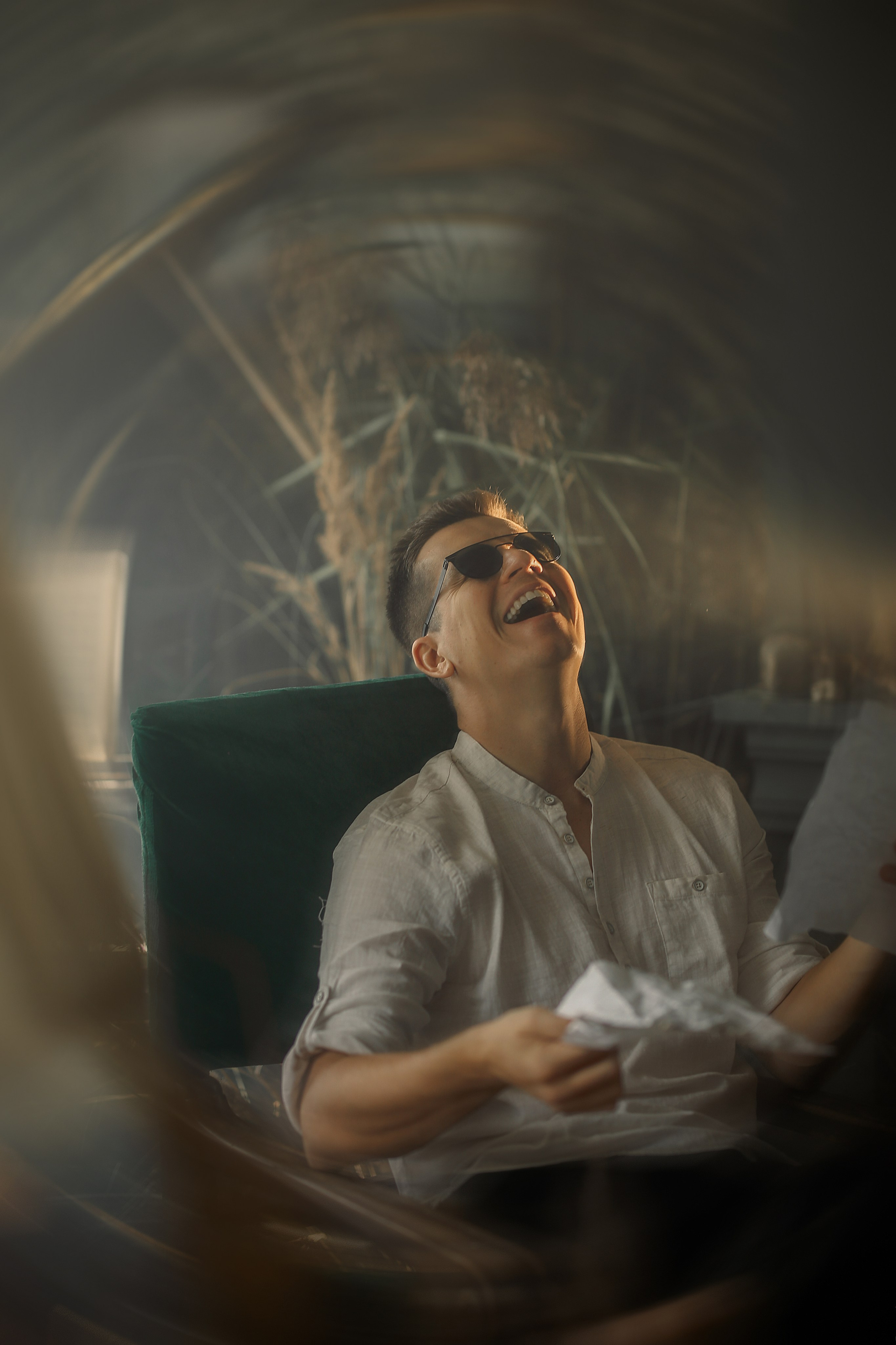 Писатель в Drozd House. Фотограф Анастасия Залевская