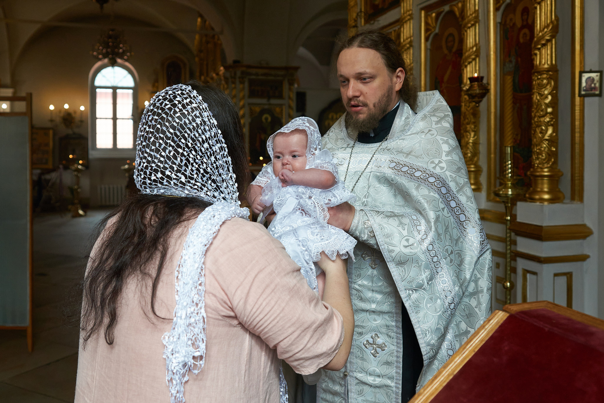 Крещение в Храме Димитрия Солунского