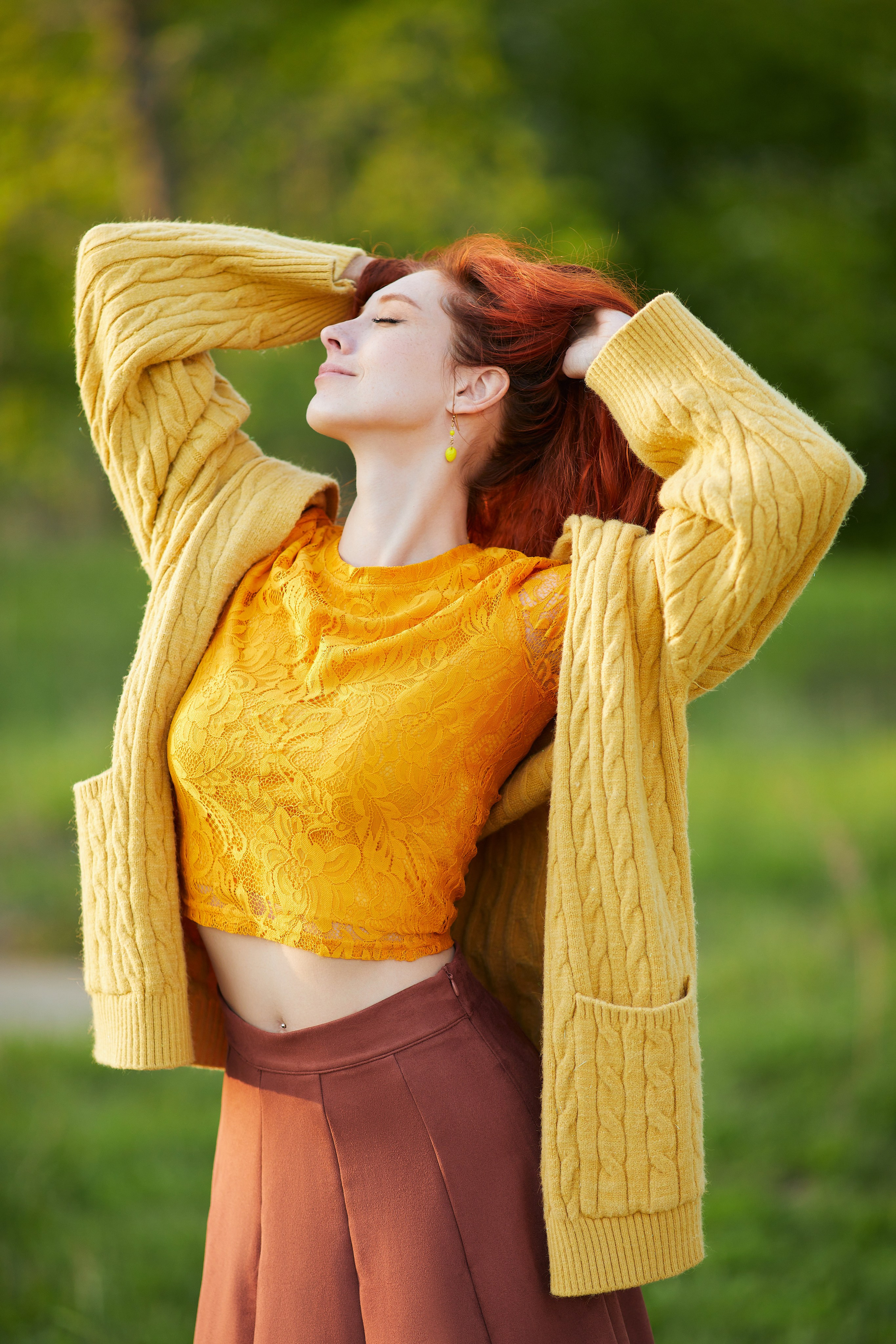 Эмоциональный весенний женский портрет, город Находка