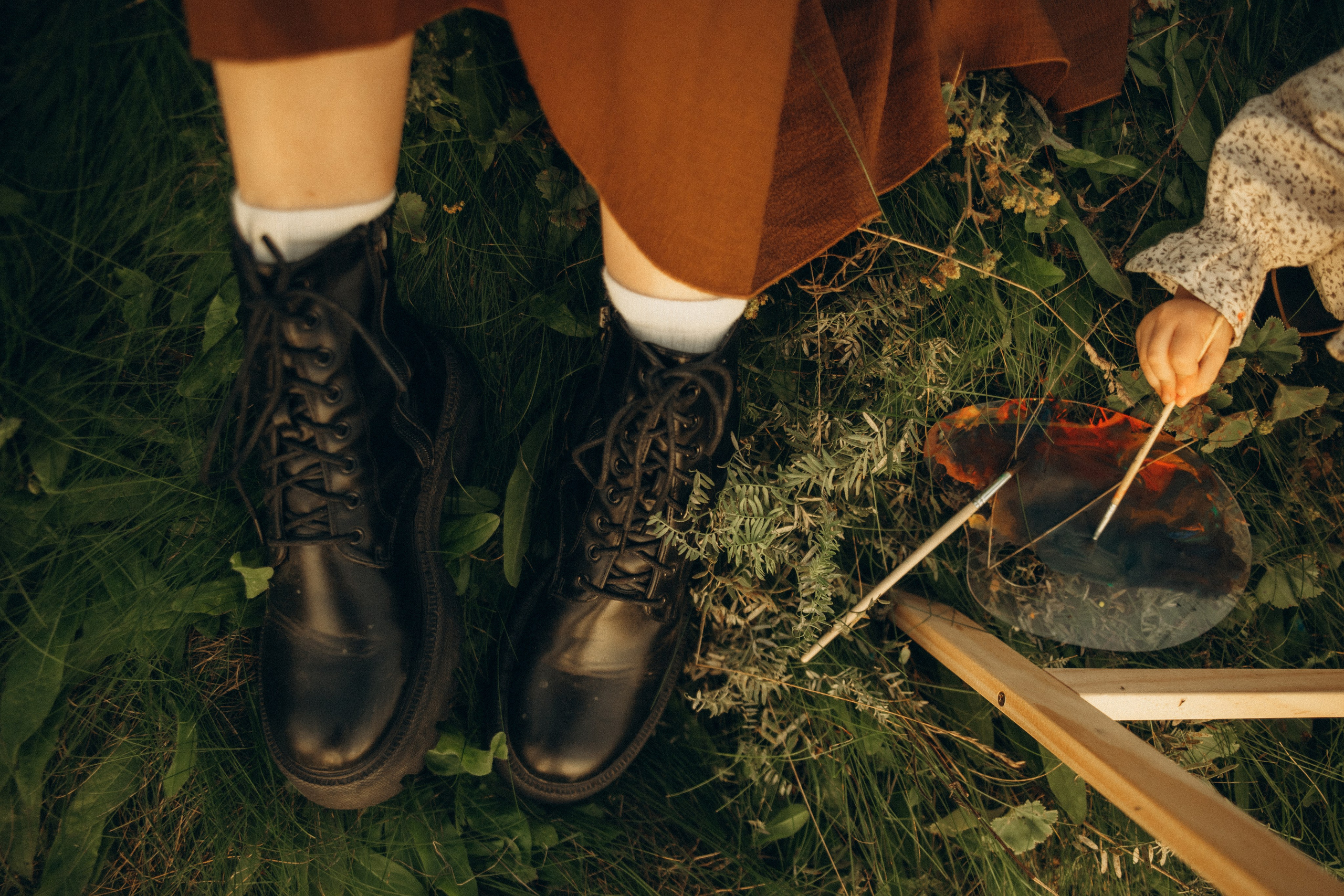 Художница. Гаврилова Настя семейный фотограф lifestyle в Москве