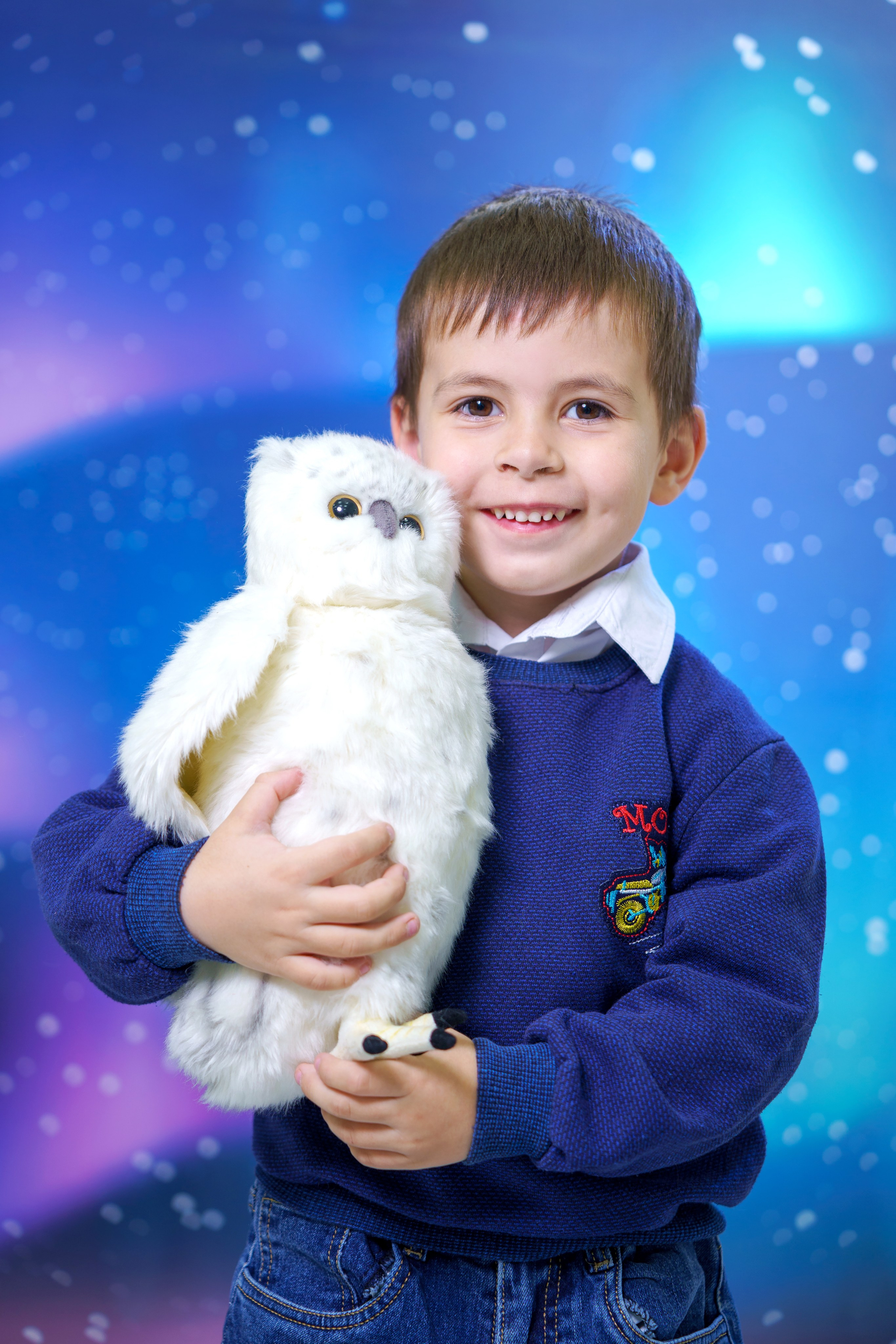 Новогодняя фотосессия для садика «Северное Сияние». Фотостудия «Стрекоза»