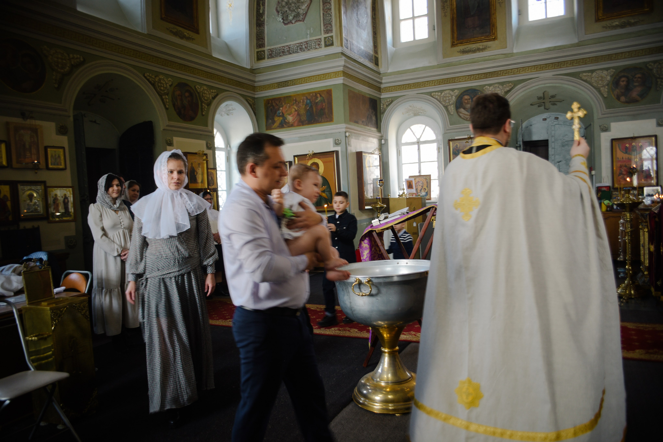 Крещение Алексея. Фотограф Лола Волна, город Москва