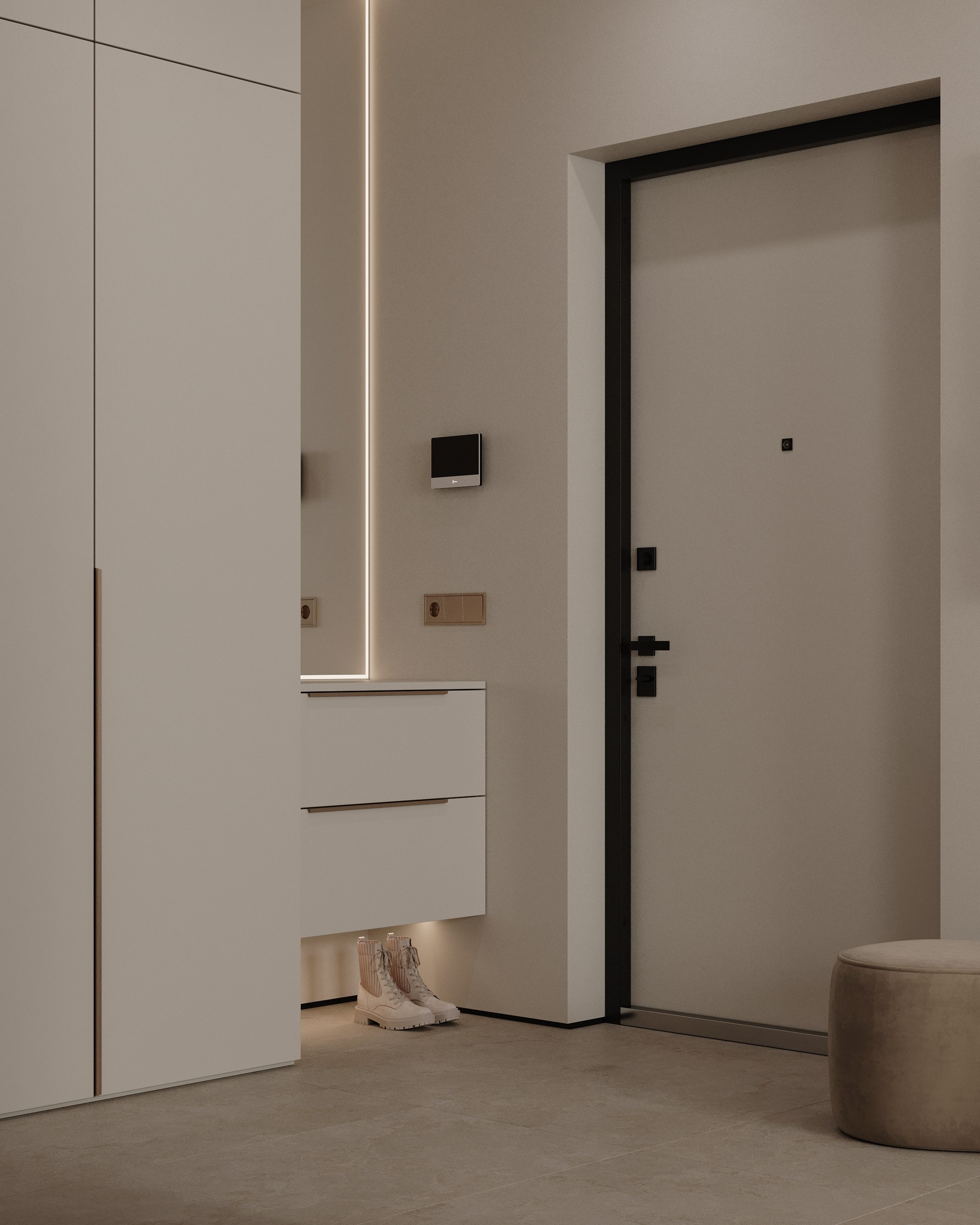 Квартира | Москва | 2023. Блинова Анастасия | Интерьерная визуализация