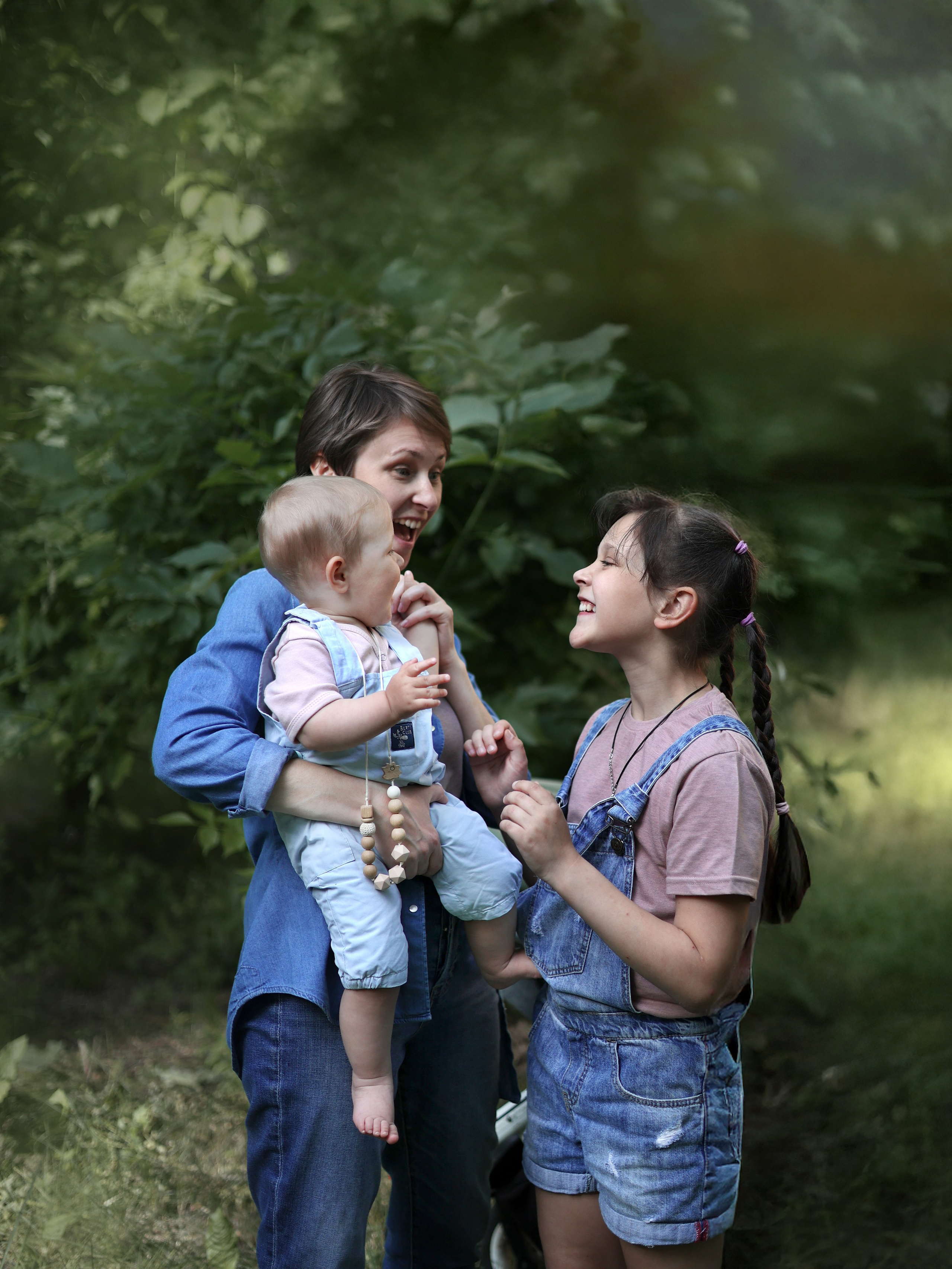 Мария с дочками. Женский и детский фотограф в Саратове Ольга Зиброва
