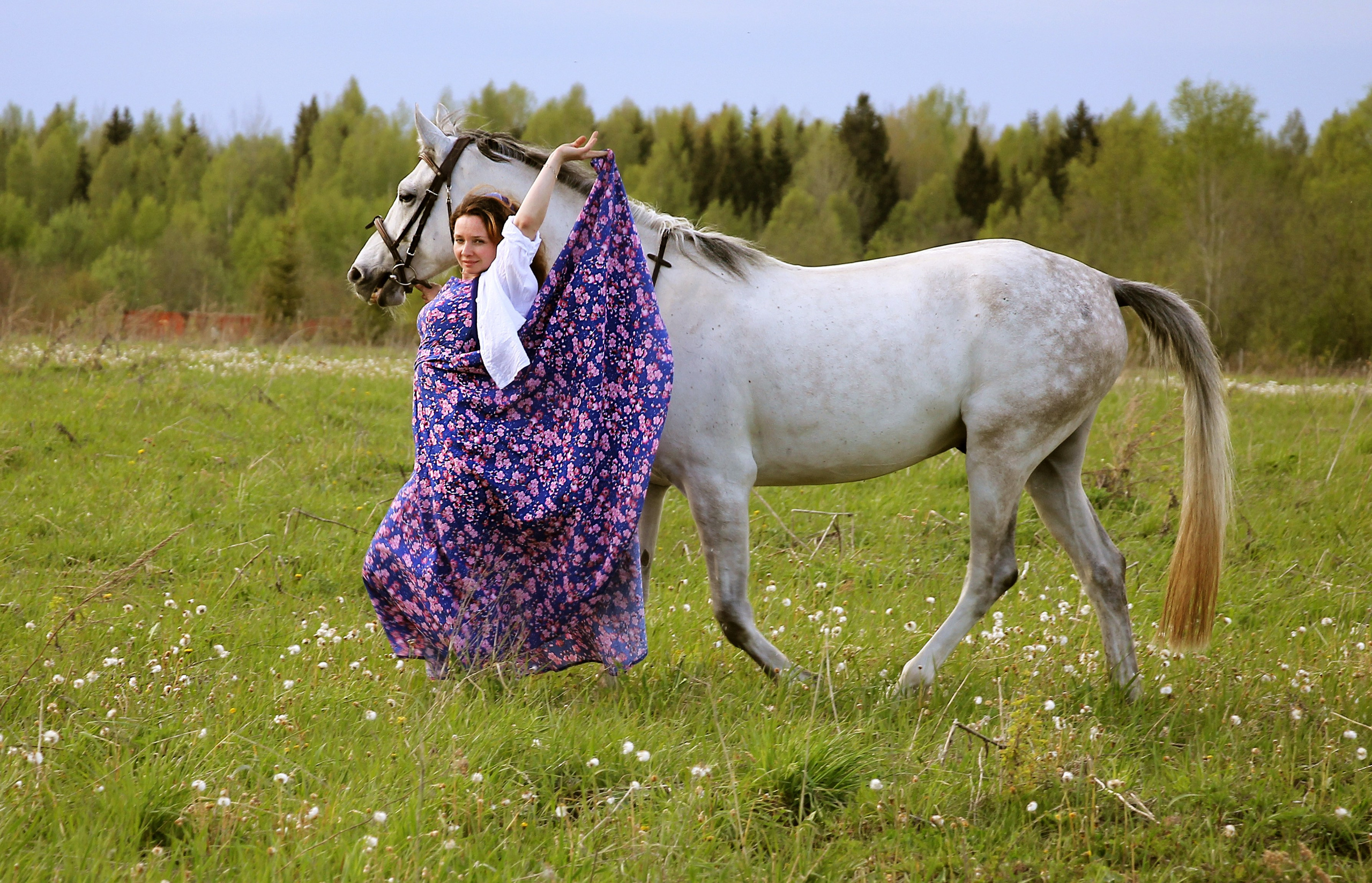 Красавица и конь. Фотограф в Москве Юлия Карпова