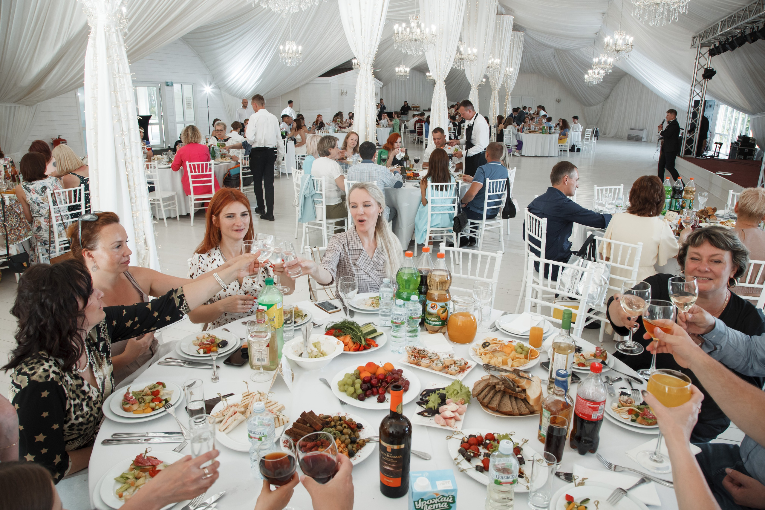 Выпускной, шатер в усадьбе «Гребнево». Свадебный и репортажный фотограф (Москва, Королев и другие)