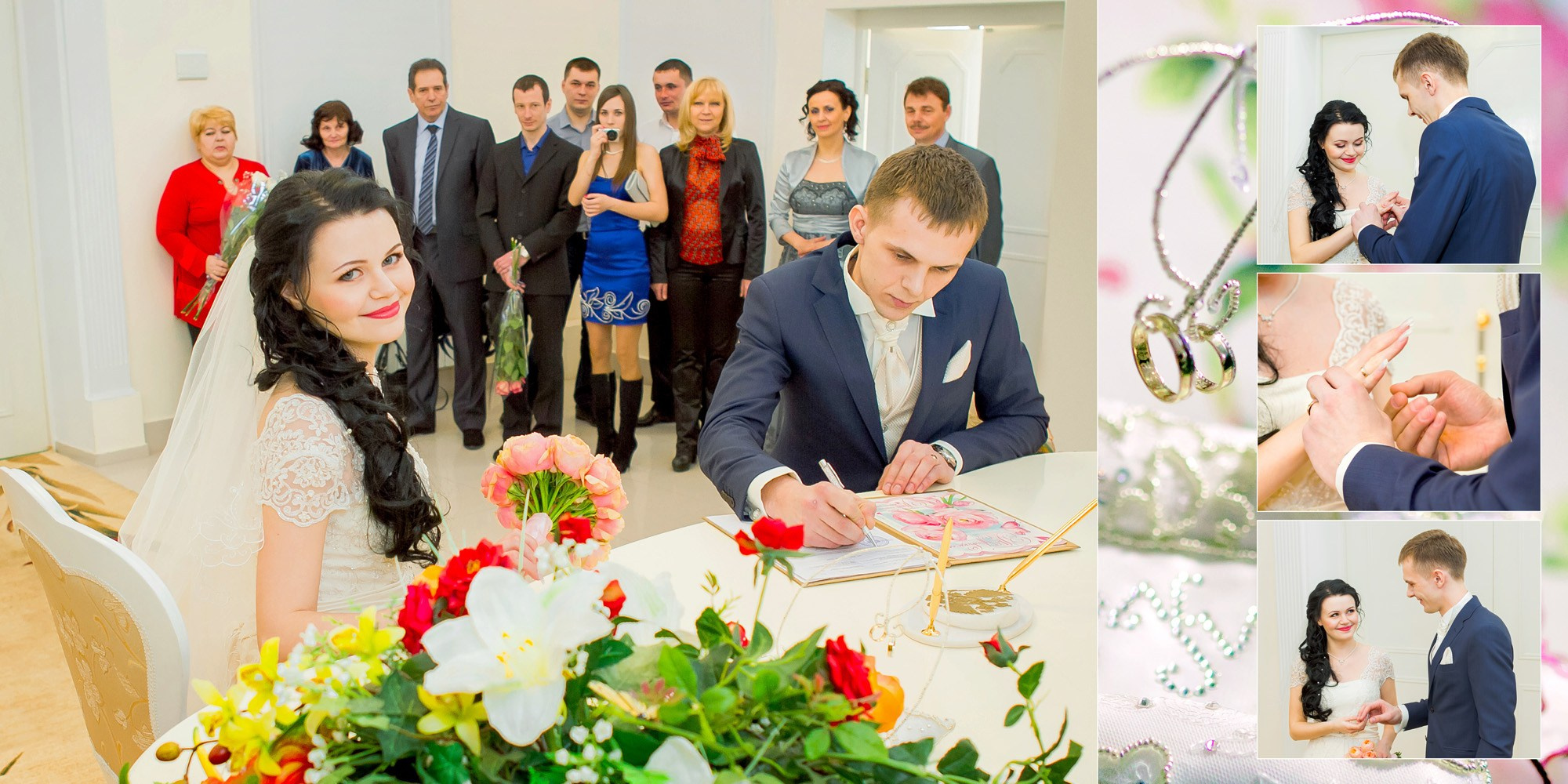 Свадебный альбом Роман и Ксения. Skazka.wfolio.pro