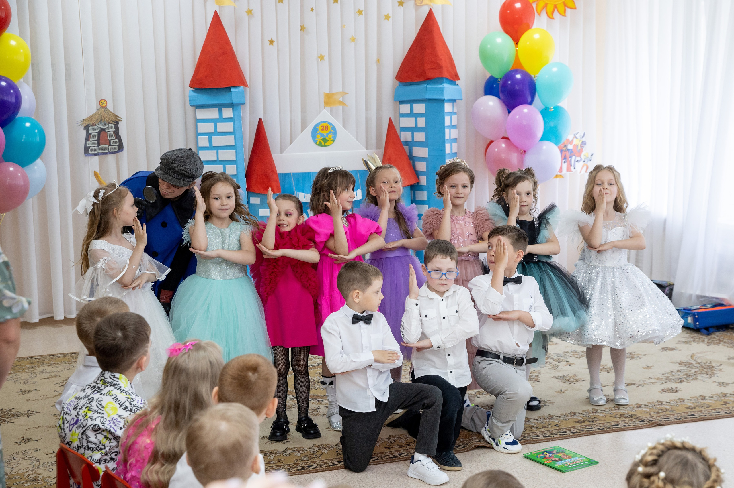 Выпускные в детском саду. Свадебный и семейный фотограф в Костроме Константин Квашнин