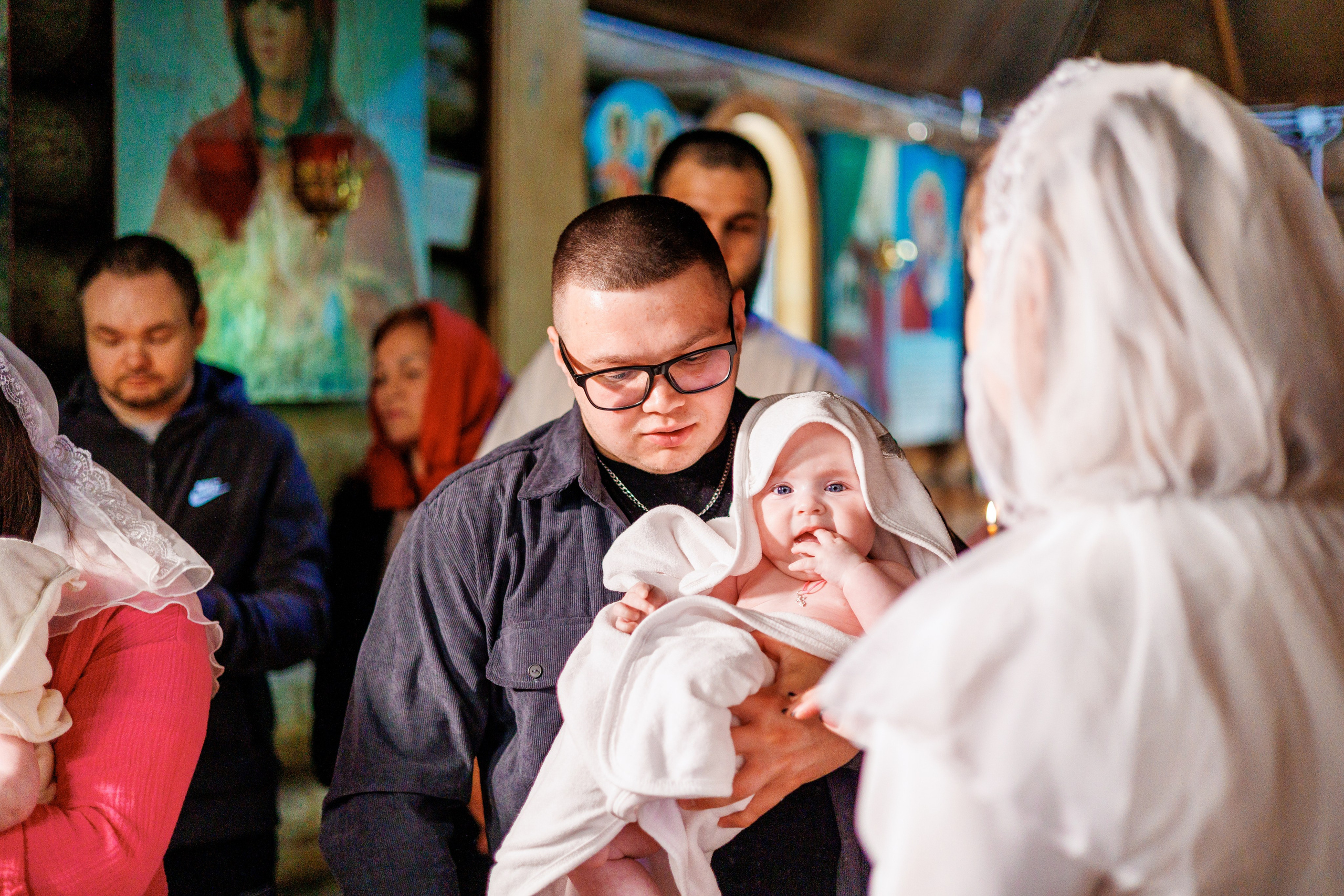 Крещение близняшек. Свадебный и семейный фотограф в Армавире