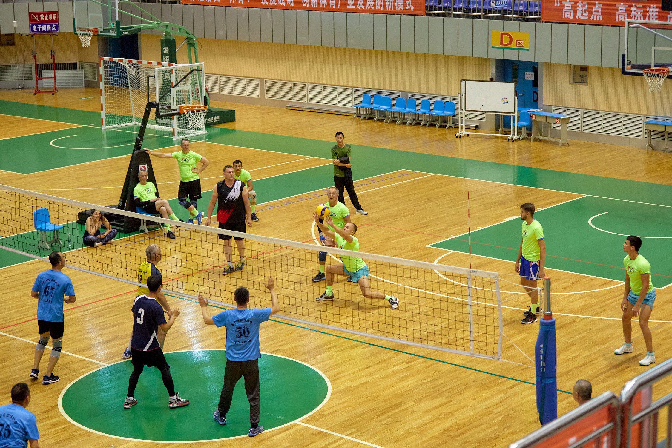 Волейбол. Товарищеские матчи Россия и Китай. Г. Суйфэньхе. Июнь 2023. Репортажный фотограф Владивосток Анастасия Сокольникова