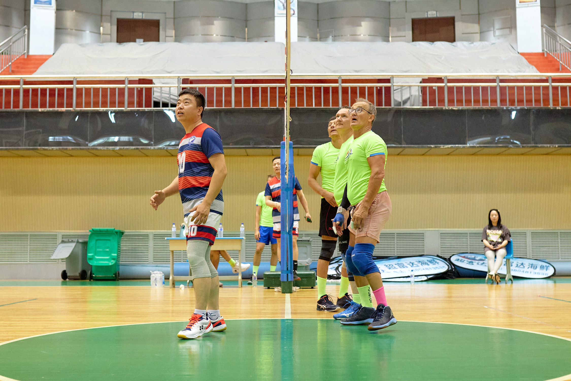 Волейбол. Товарищеские матчи Россия и Китай. Г. Суйфэньхе. Июнь 2023. Репортажный фотограф Владивосток Анастасия Сокольникова