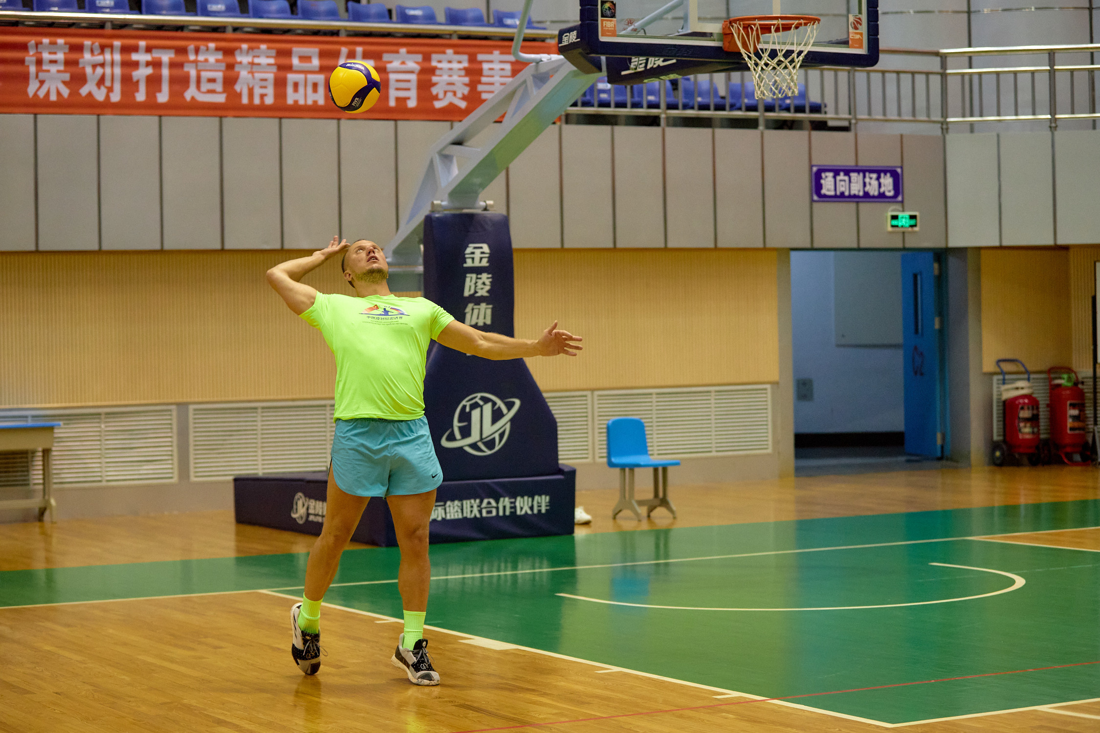 Волейбол. Товарищеские матчи Россия и Китай. Г. Суйфэньхе. Июнь 2023. Репортажный фотограф Владивосток Анастасия Сокольникова