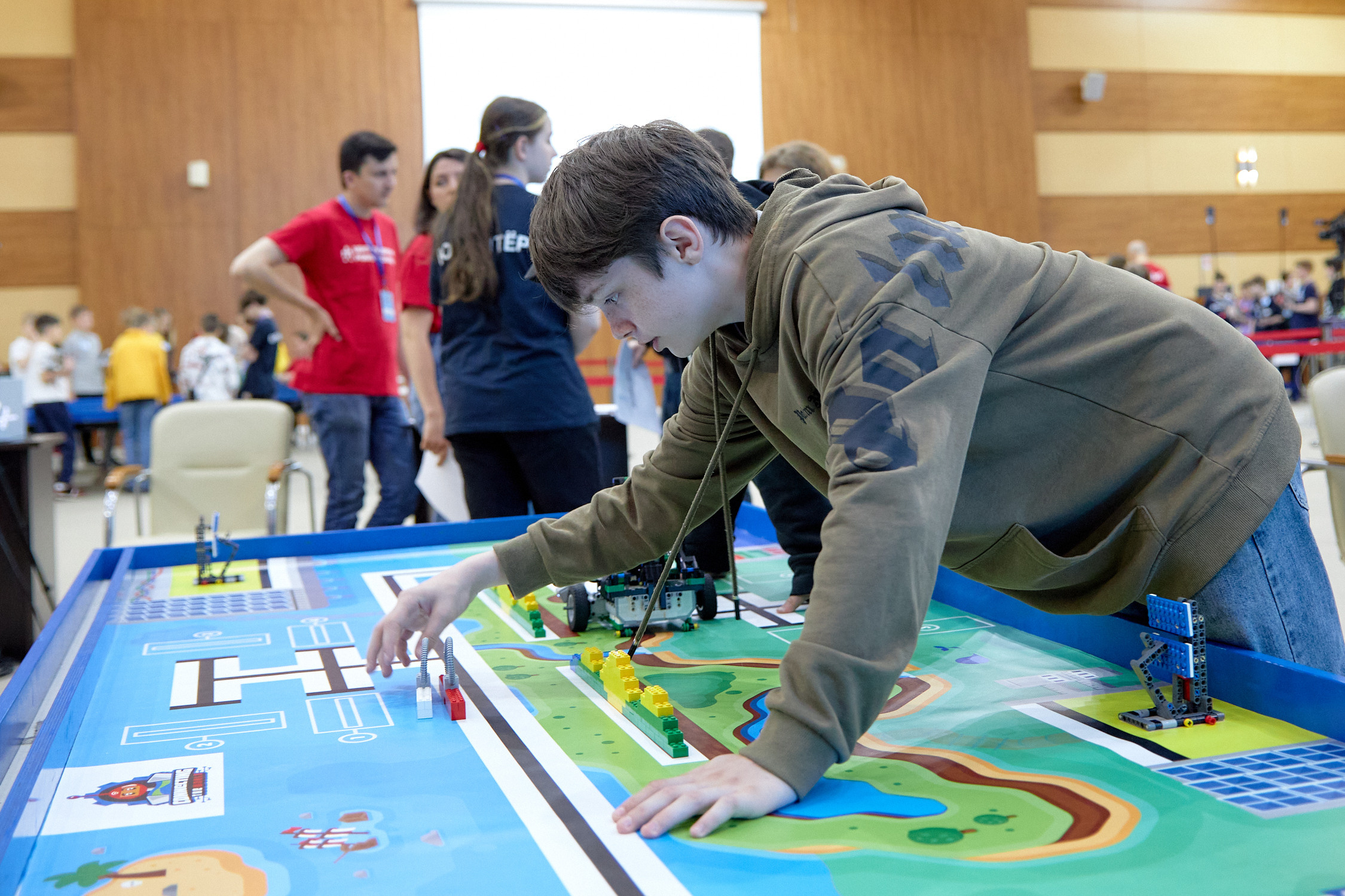 Соревнования по робототехнике. Репортажный фотограф Владивосток Анастасия Сокольникова