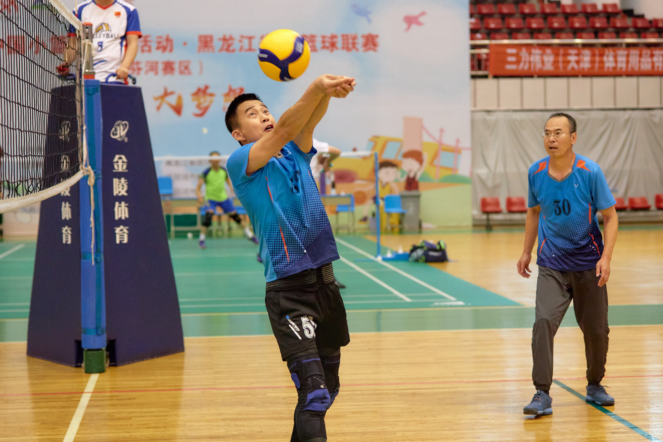 Волейбол. Товарищеские матчи Россия и Китай. Г. Суйфэньхе. Июнь 2023. Репортажный фотограф Владивосток Анастасия Сокольникова