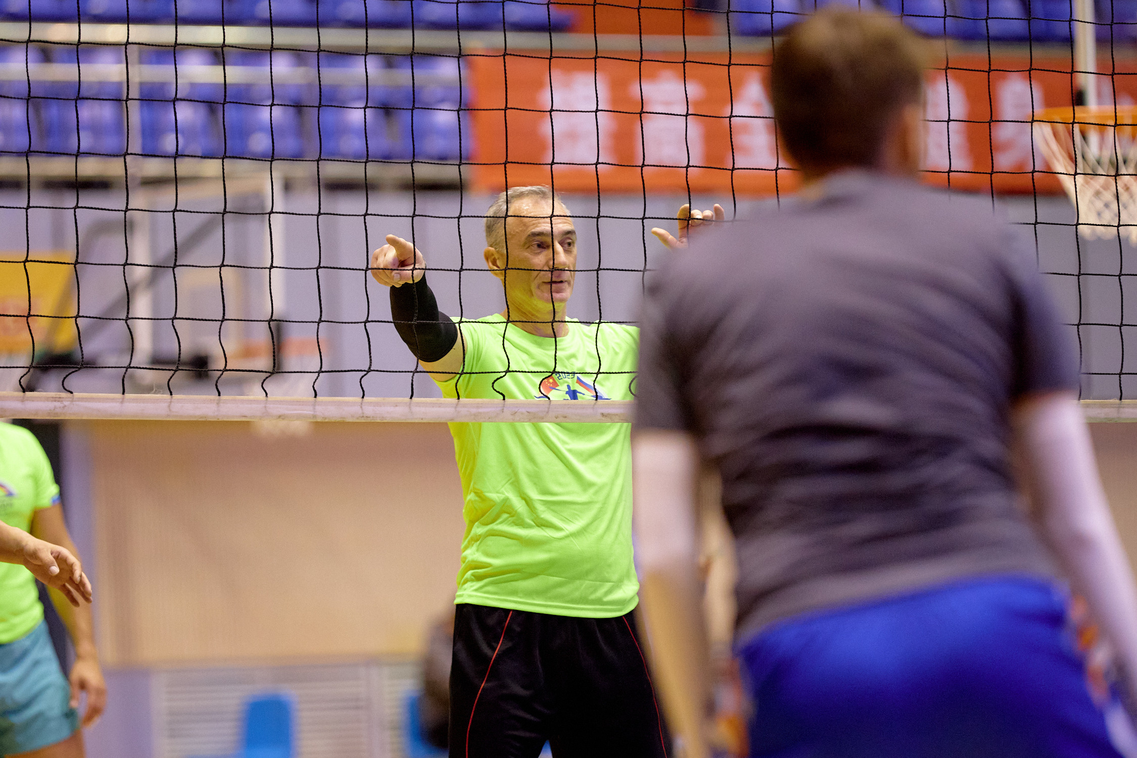 Волейбол. Товарищеские матчи Россия и Китай. Г. Суйфэньхе. Июнь 2023. Репортажный фотограф Владивосток Анастасия Сокольникова