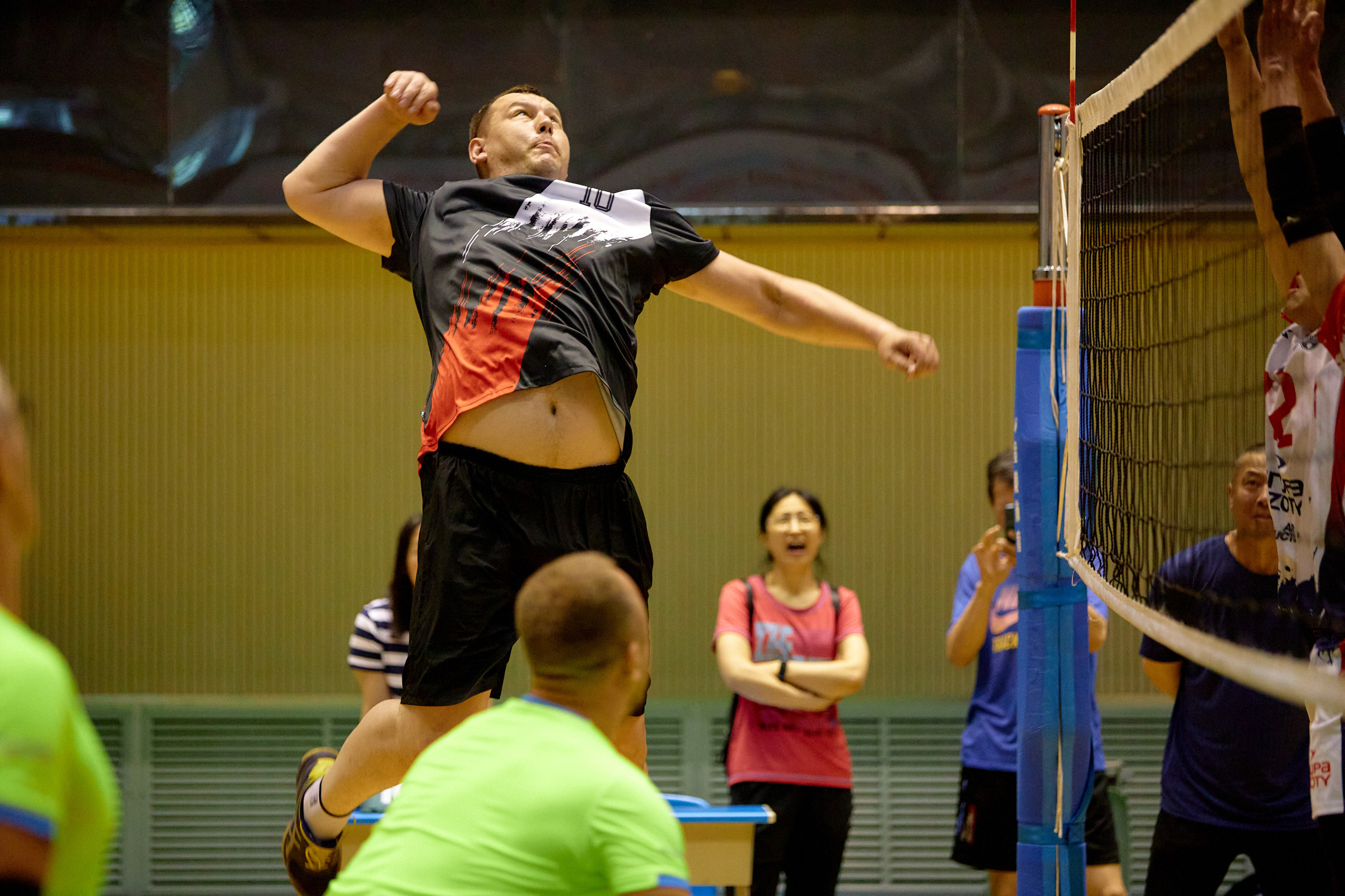 Волейбол. Товарищеские матчи Россия и Китай. Г. Суйфэньхе. Июнь 2023. Репортажный фотограф Владивосток Анастасия Сокольникова