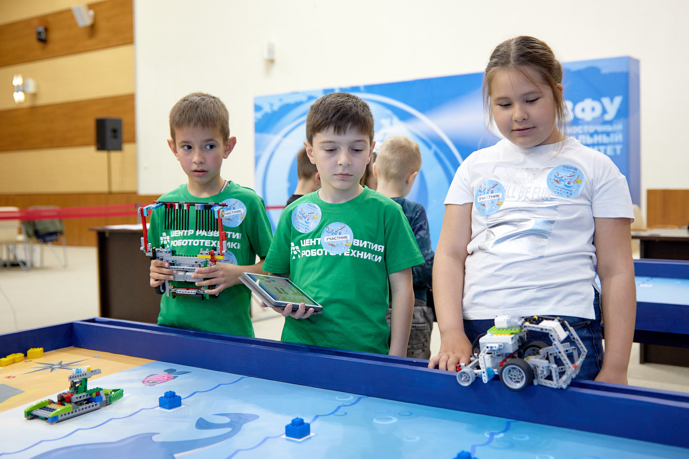 Соревнования по робототехнике. Репортажный фотограф Владивосток Анастасия Сокольникова