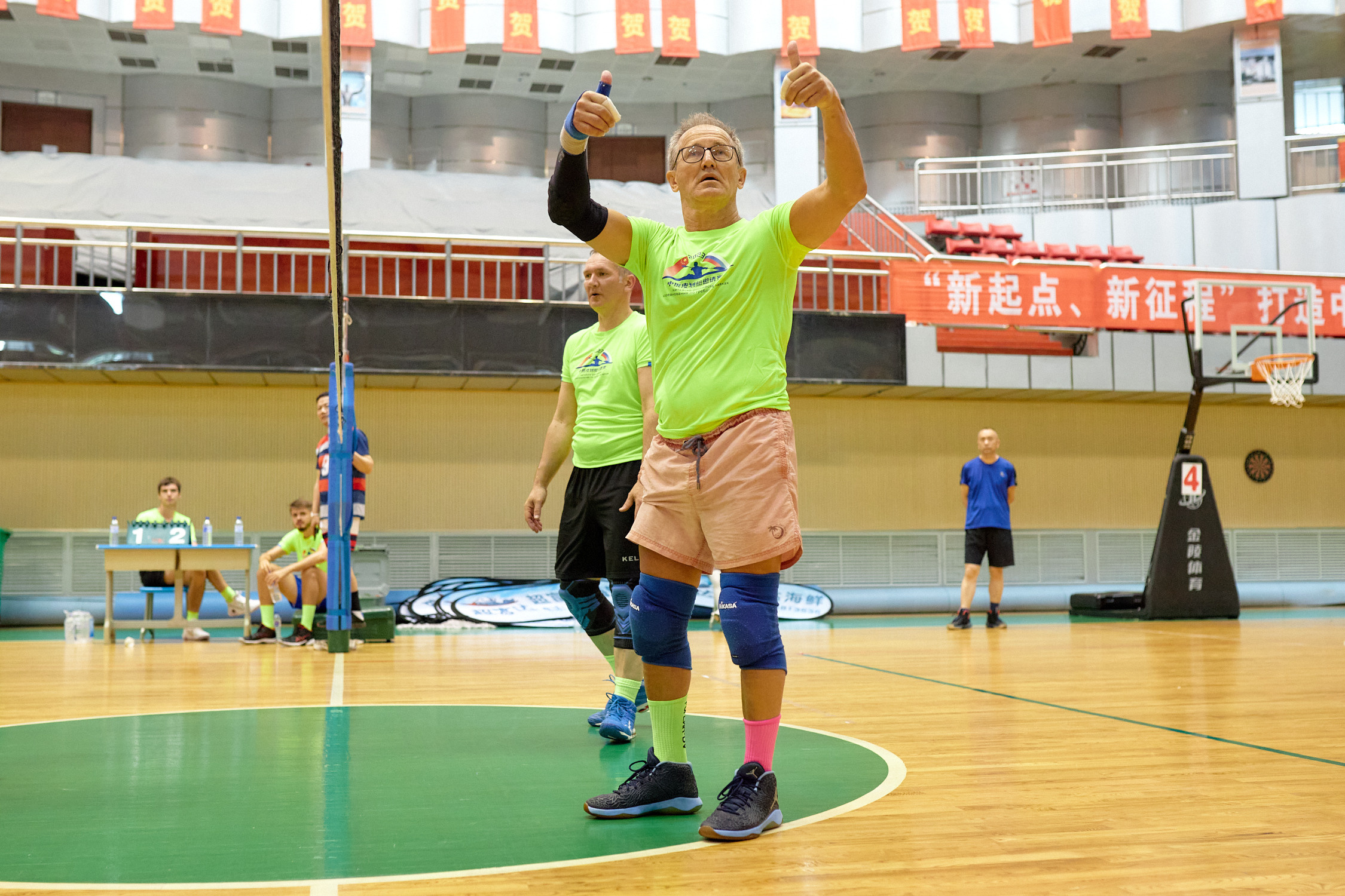 Волейбол. Товарищеские матчи Россия и Китай. Г. Суйфэньхе. Июнь 2023. Репортажный фотограф Владивосток Анастасия Сокольникова