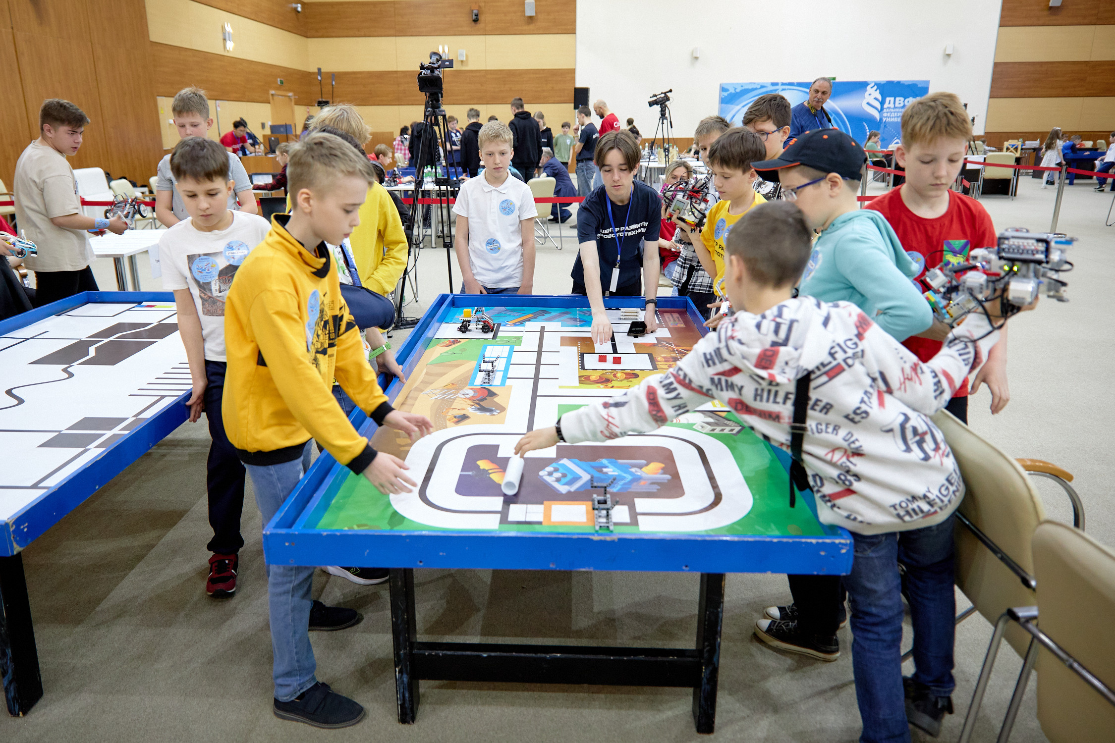 Соревнования по робототехнике. Репортажный фотограф Владивосток Анастасия Сокольникова