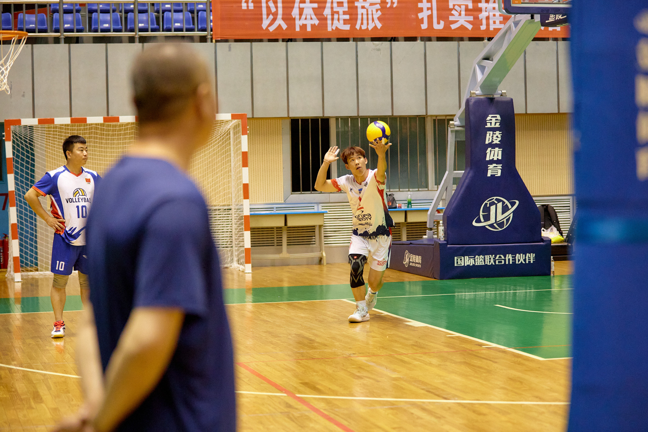 Волейбол. Товарищеские матчи Россия и Китай. Г. Суйфэньхе. Июнь 2023. Репортажный фотограф Владивосток Анастасия Сокольникова