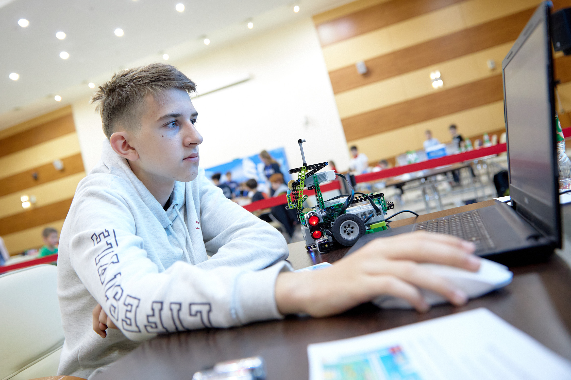 Соревнования по робототехнике. Репортажный фотограф Владивосток Анастасия Сокольникова