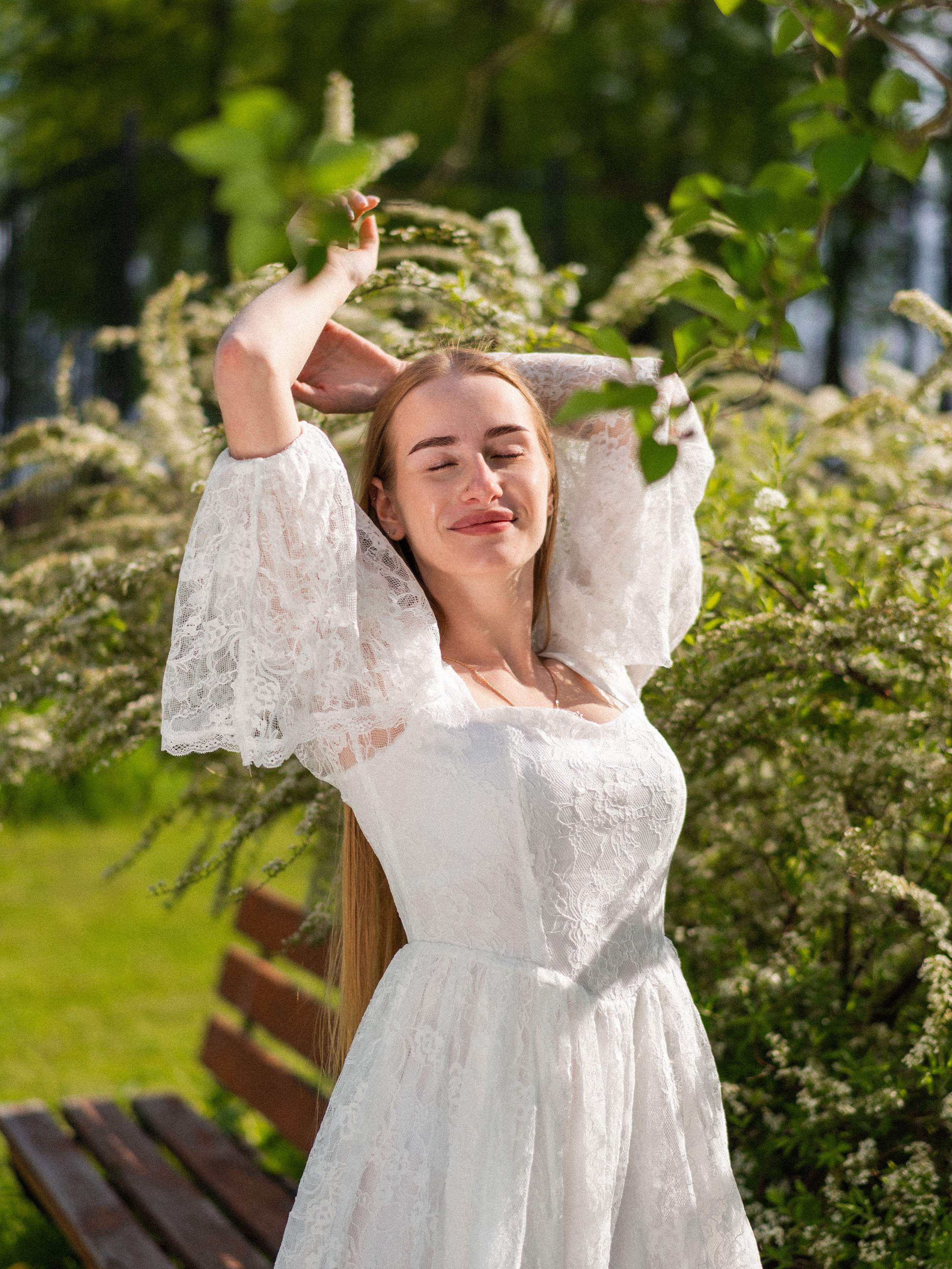 Ксения — фотосессия в весеннем стиле. Фотограф Москва